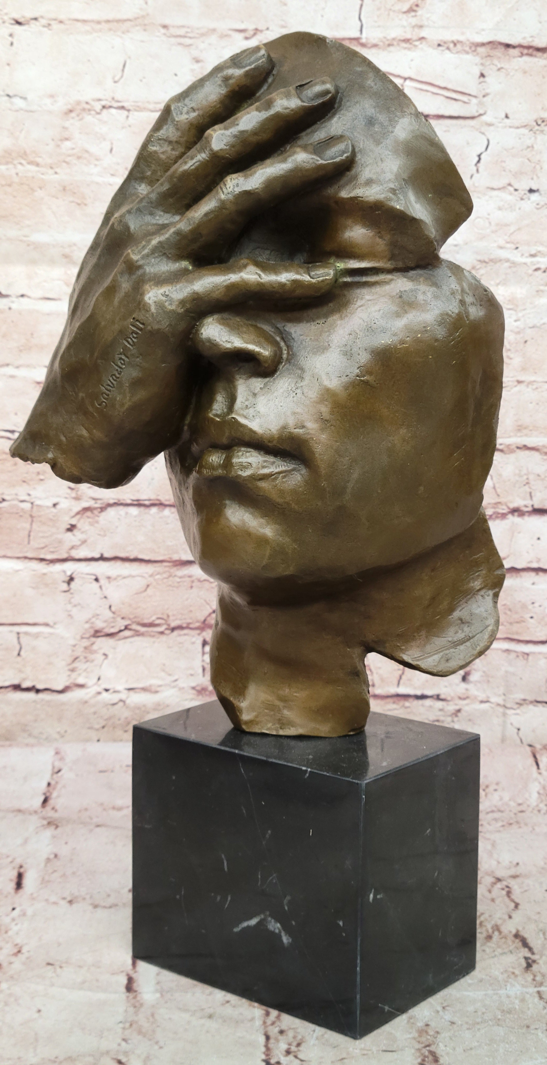 Salvador Dali Shame on Me Hot Cast Musuem Quality Bronze Sculpture Figurine