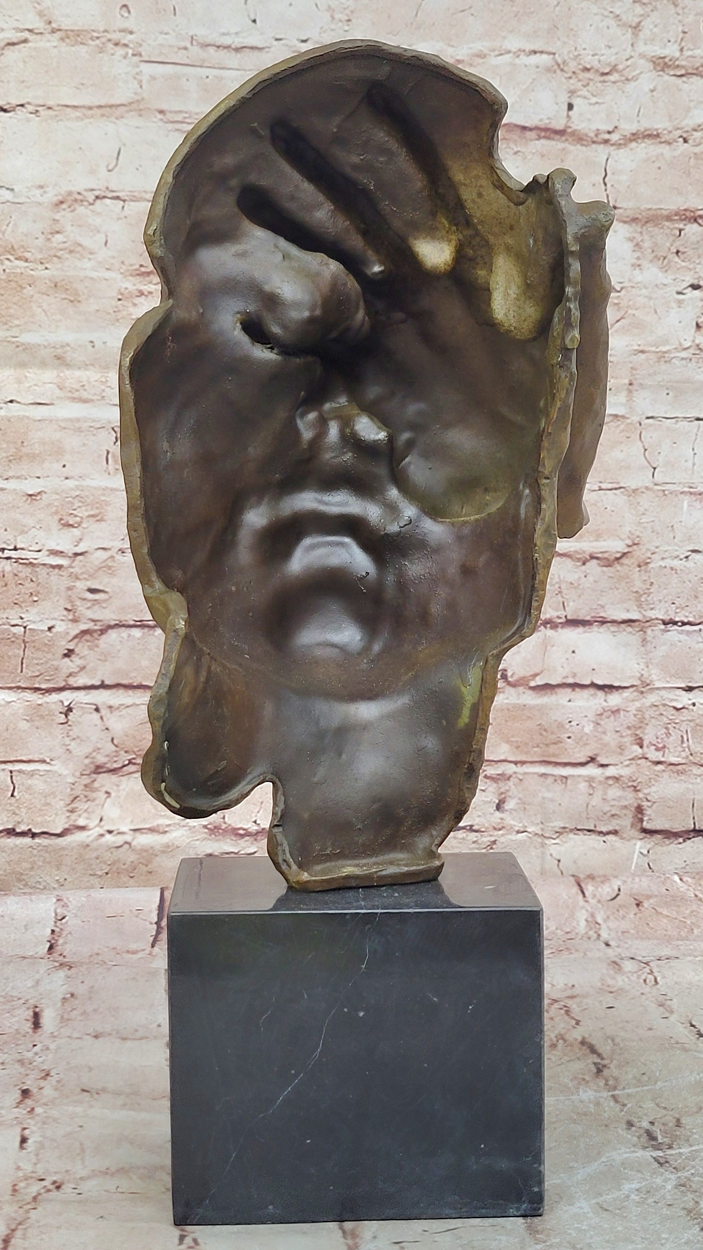 Salvador Dali Shame on Me Hot Cast Musuem Quality Bronze Sculpture Figurine