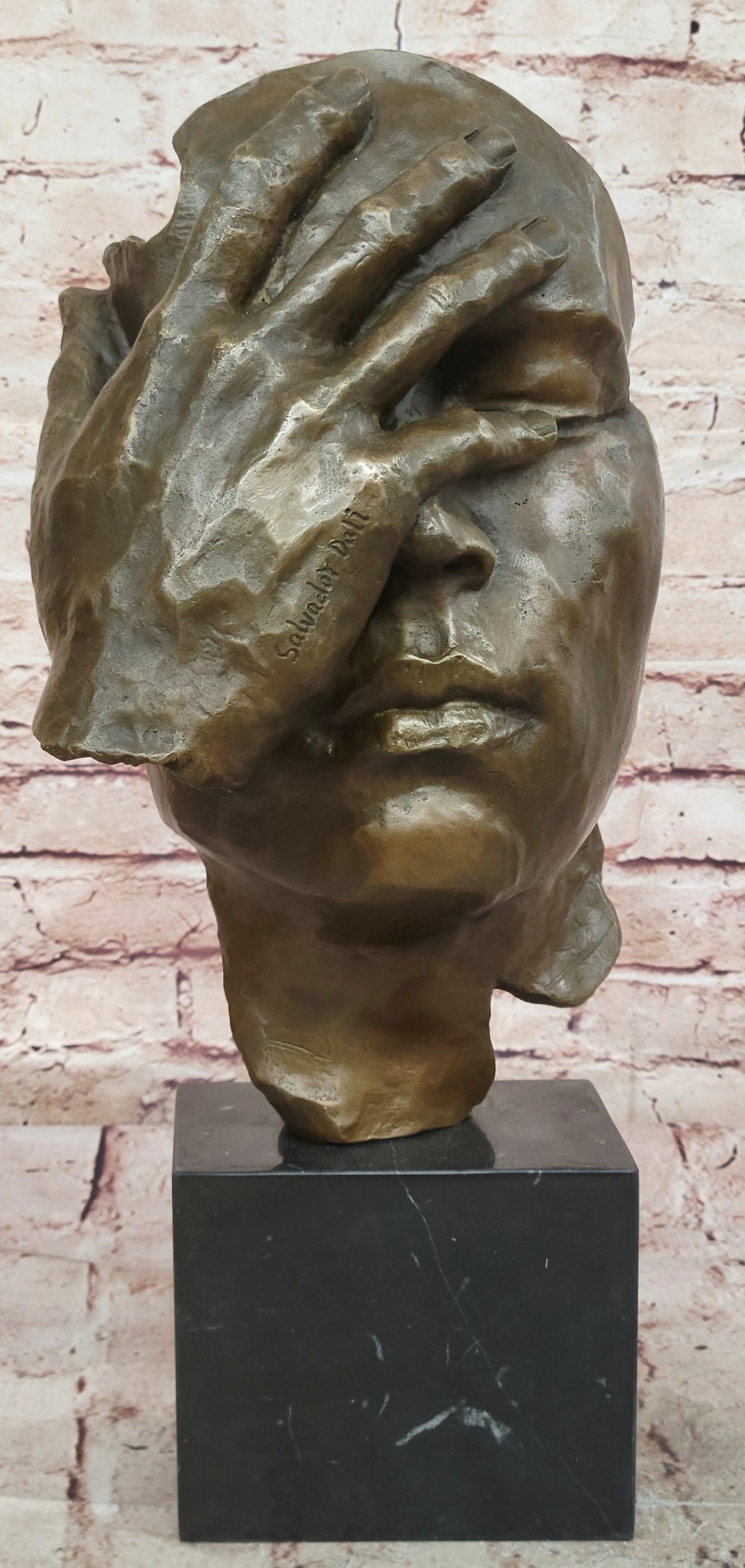 Salvador Dali Shame on Me Hot Cast Musuem Quality Bronze Sculpture Figurine