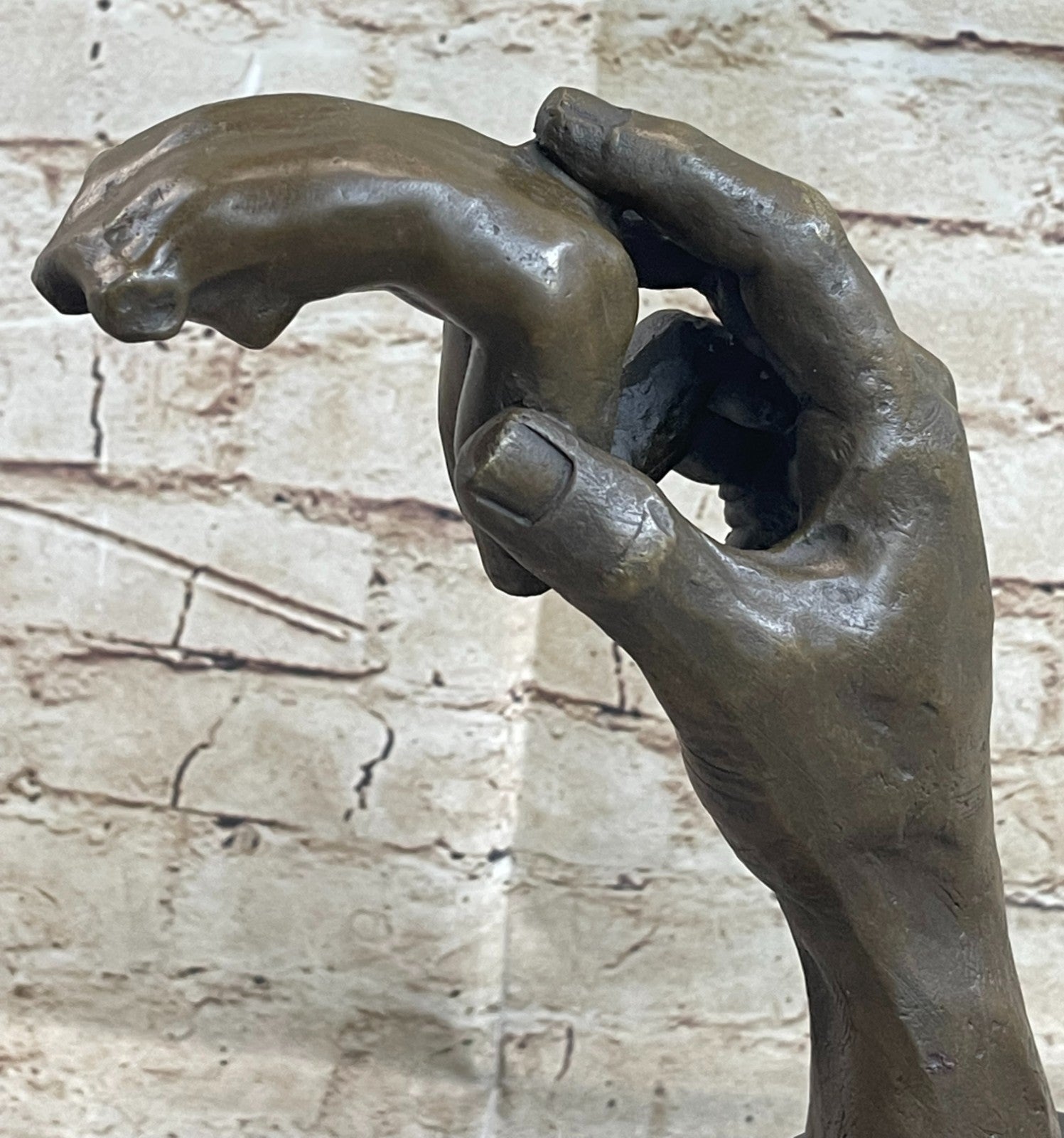 The Hand of Rodin Bronze Hot Cast Sculpture Figurine Figure Statue Hot Cast Sale