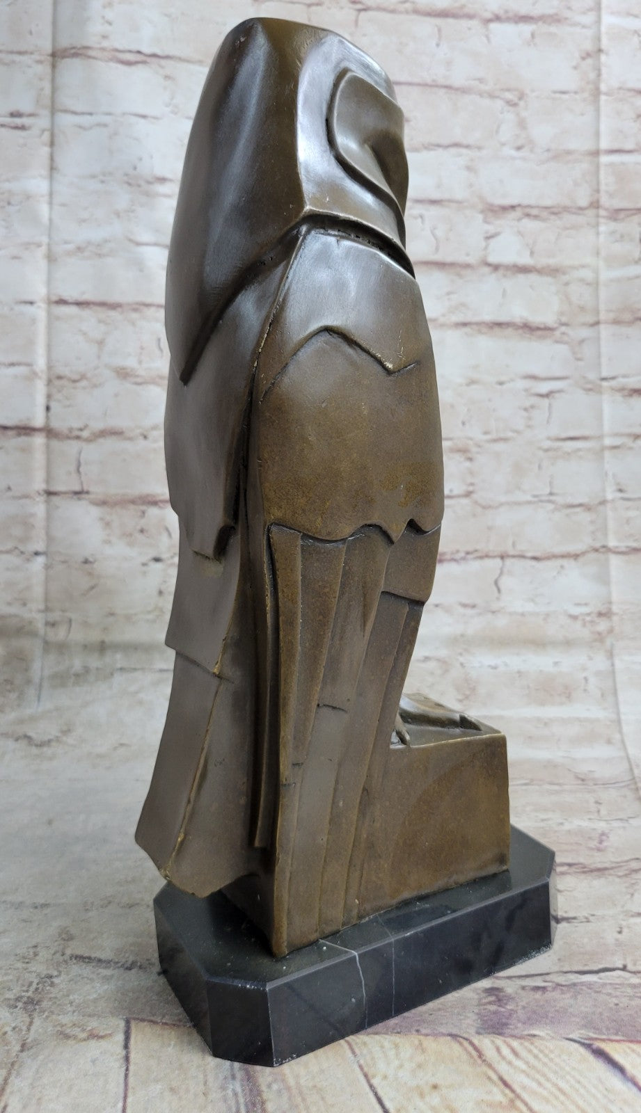 Abstract Modern Art Salvador Dali Bird Exotic Owl Wildlife Bronze Sculpture