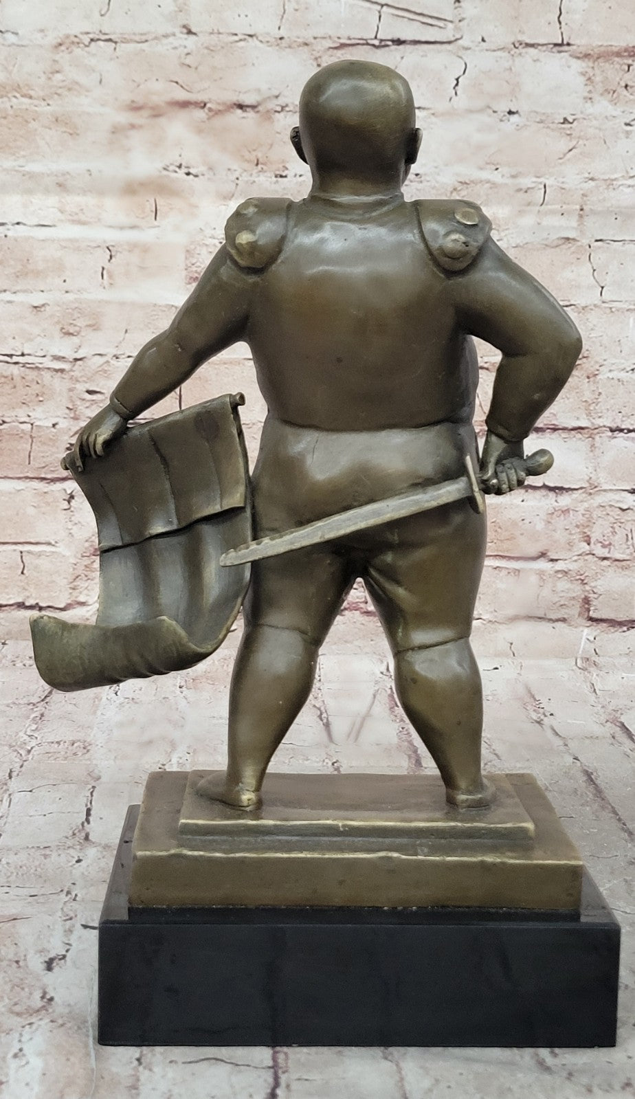 Genuine Solid Real Bronze Bull Fighter Bullfighter Matador by Botero Sculpture Gift