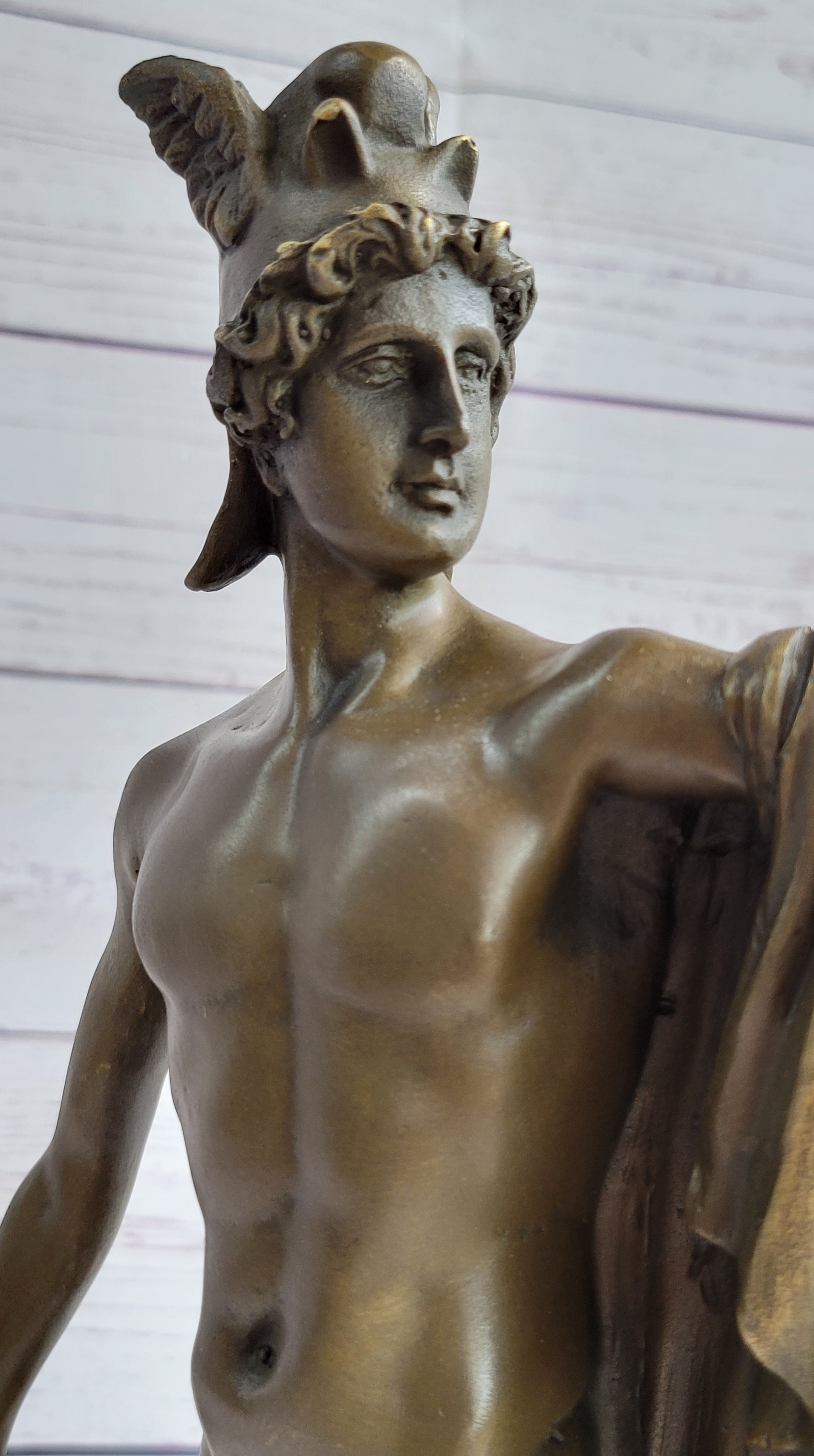 Signed Aldo Vitaleh tribute to Cellini Perseus Beheading the Medusa Bronze Nude