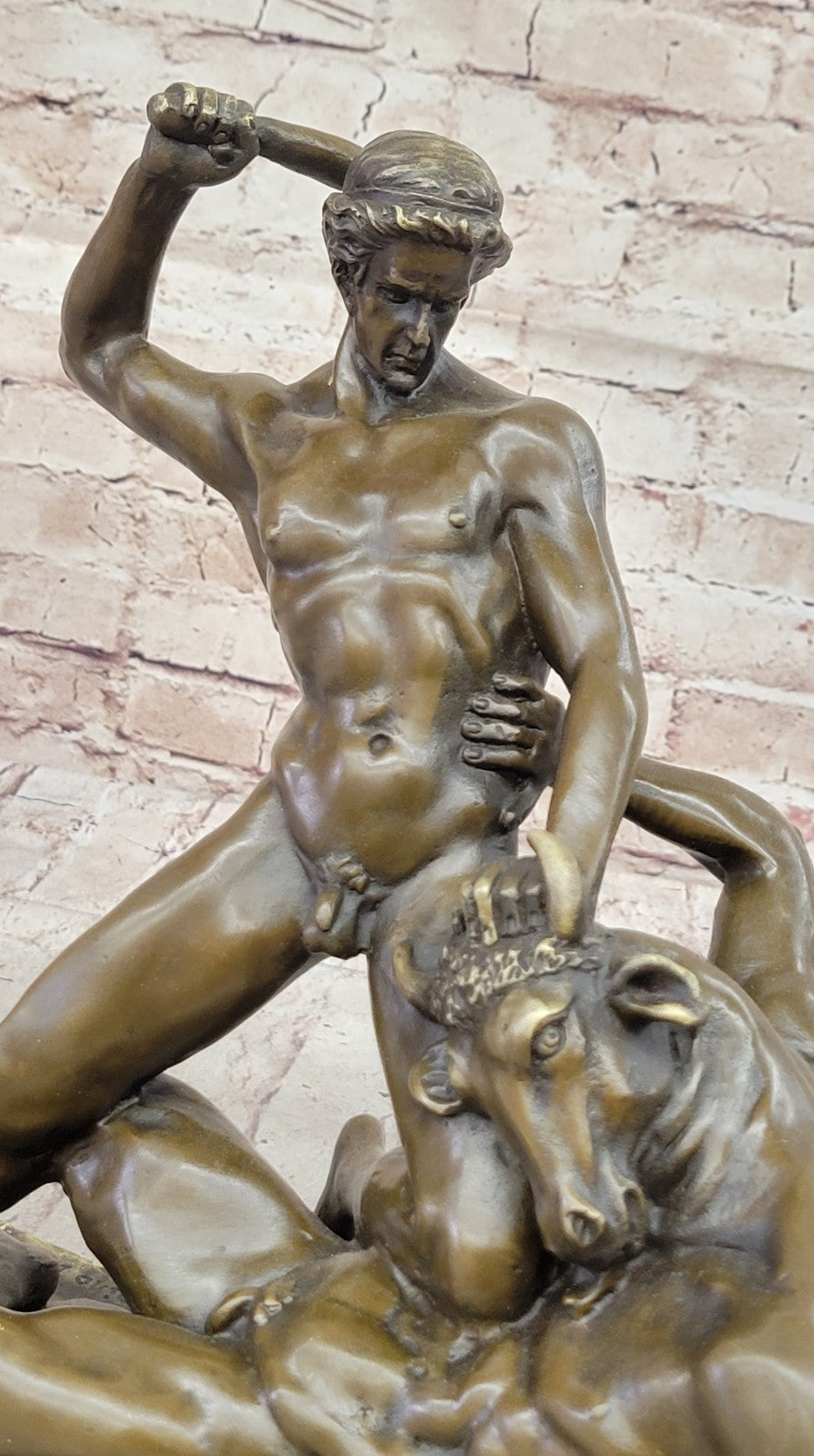 Theseus Slaying the Minotaur | French | The Metropolitan Museum of Art Figurine