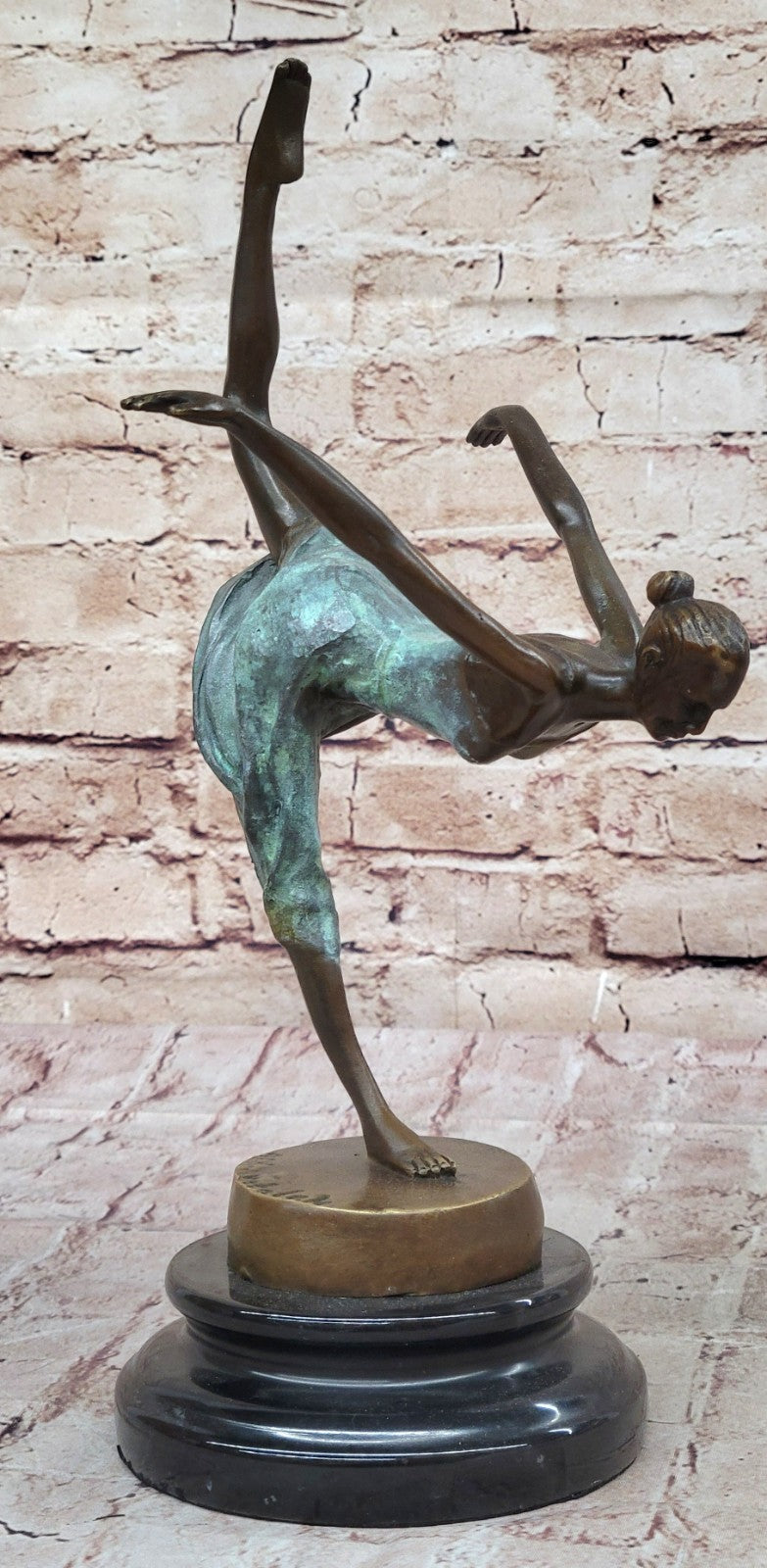 Original Artwork by Aldo Vitaleh: Handmade Ballerina Bronze Sculpture for Home Decor