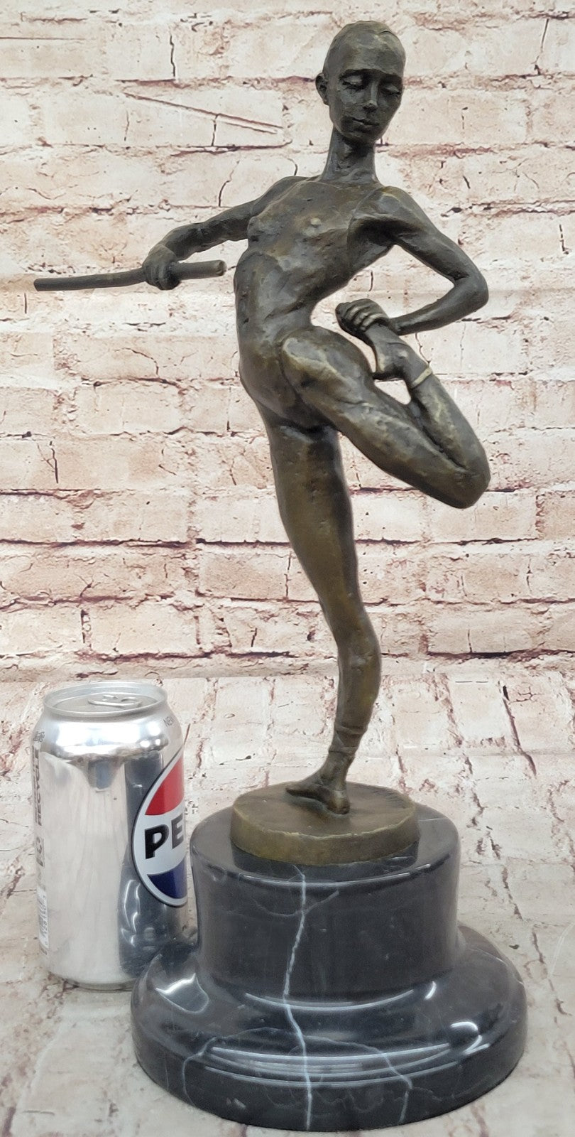 Signed Original Aldo Vitaleh Prima Ballerina Art Nouveau Lost Wax Method Bronze