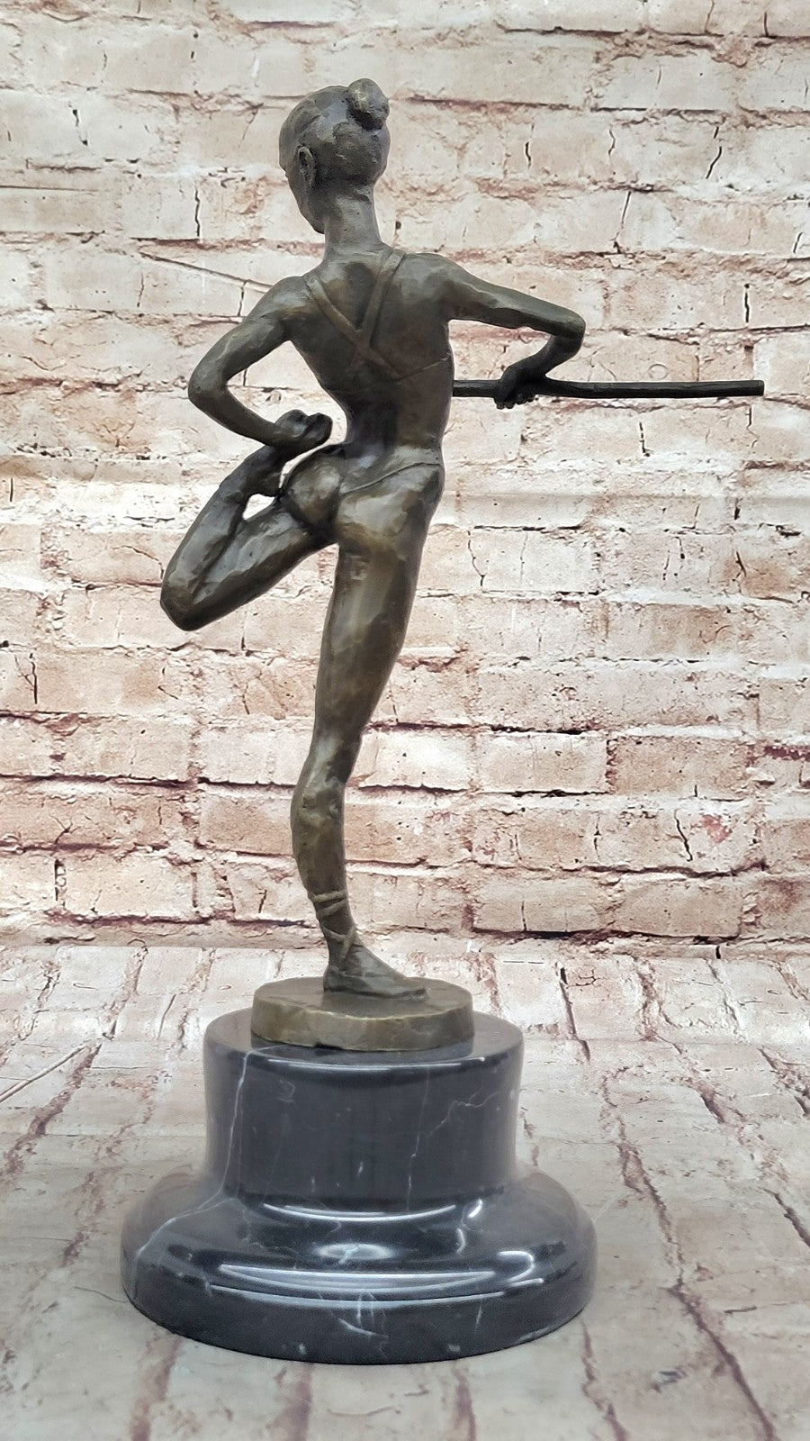 Signed Original Aldo Vitaleh Prima Ballerina Art Nouveau Lost Wax Method Bronze