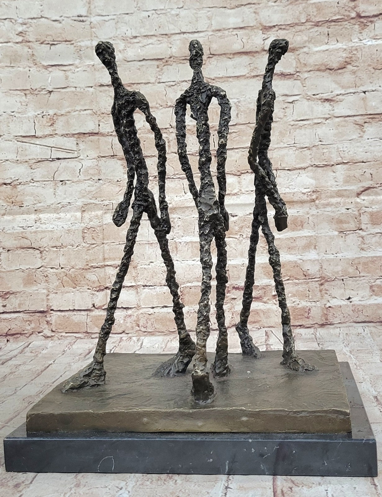 Bronze Sculpture Modern Art Abstract Figurine Figure Home Office Decor Large