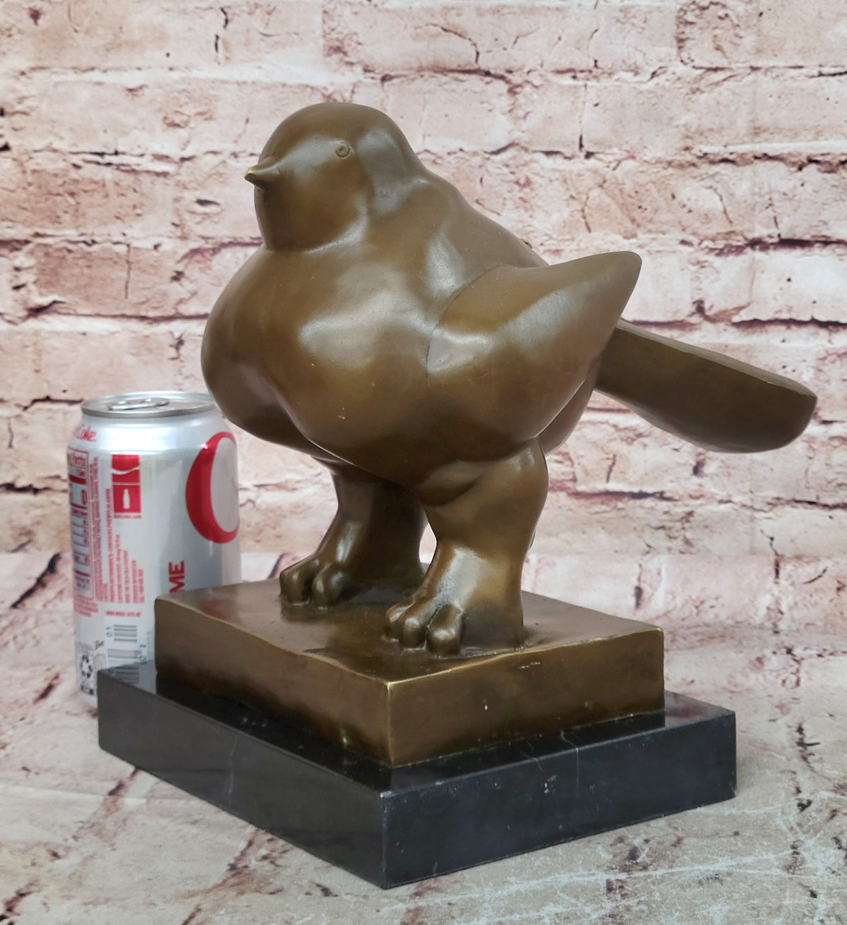 Bird by Fernando Botero @ Singapore River Museum Quality Bronze Sculpture Statue