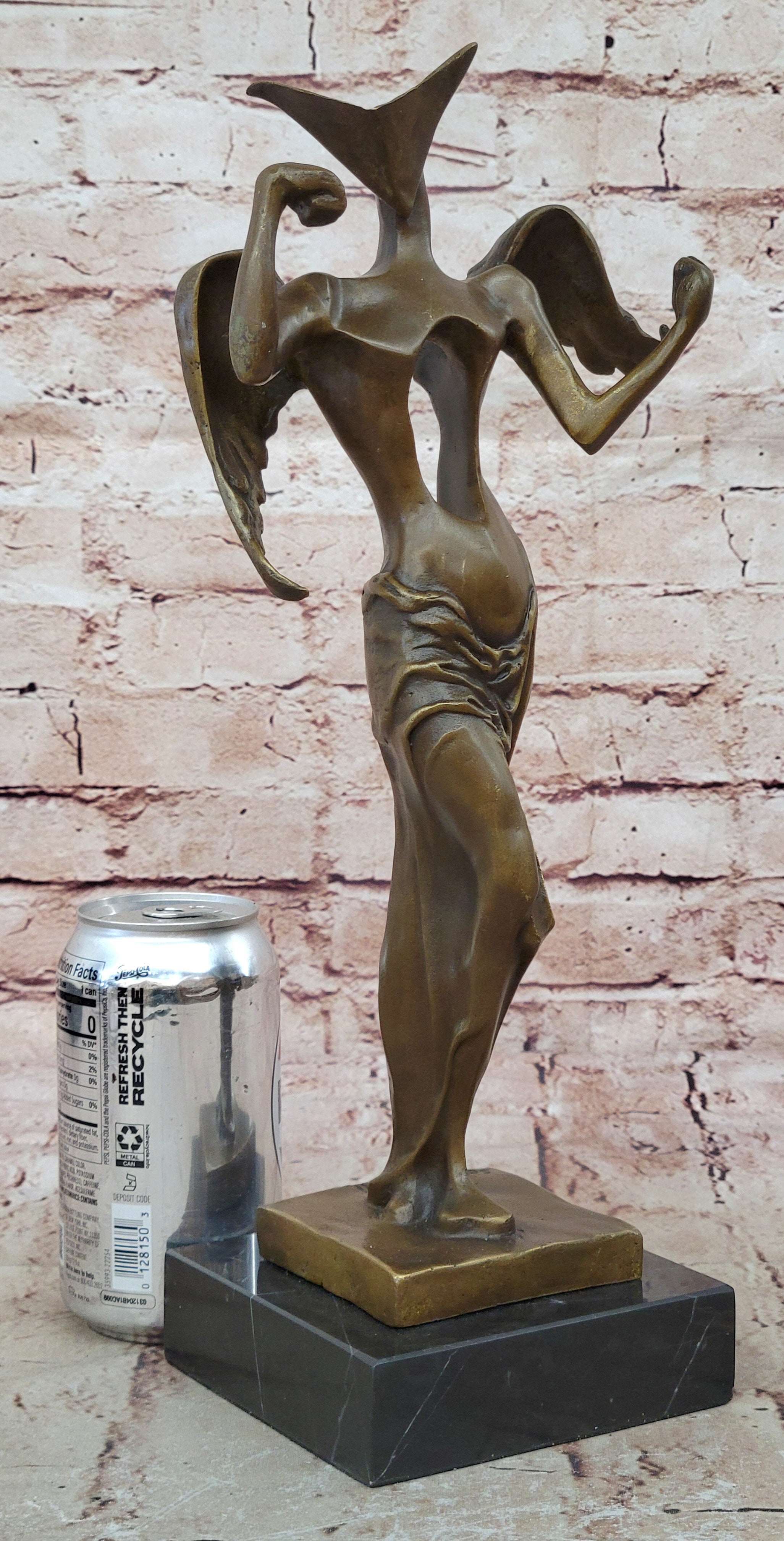 Salvador Dali | Surrealist angel, 1983 - bronze sculpture Hot Cast Figurine SALE