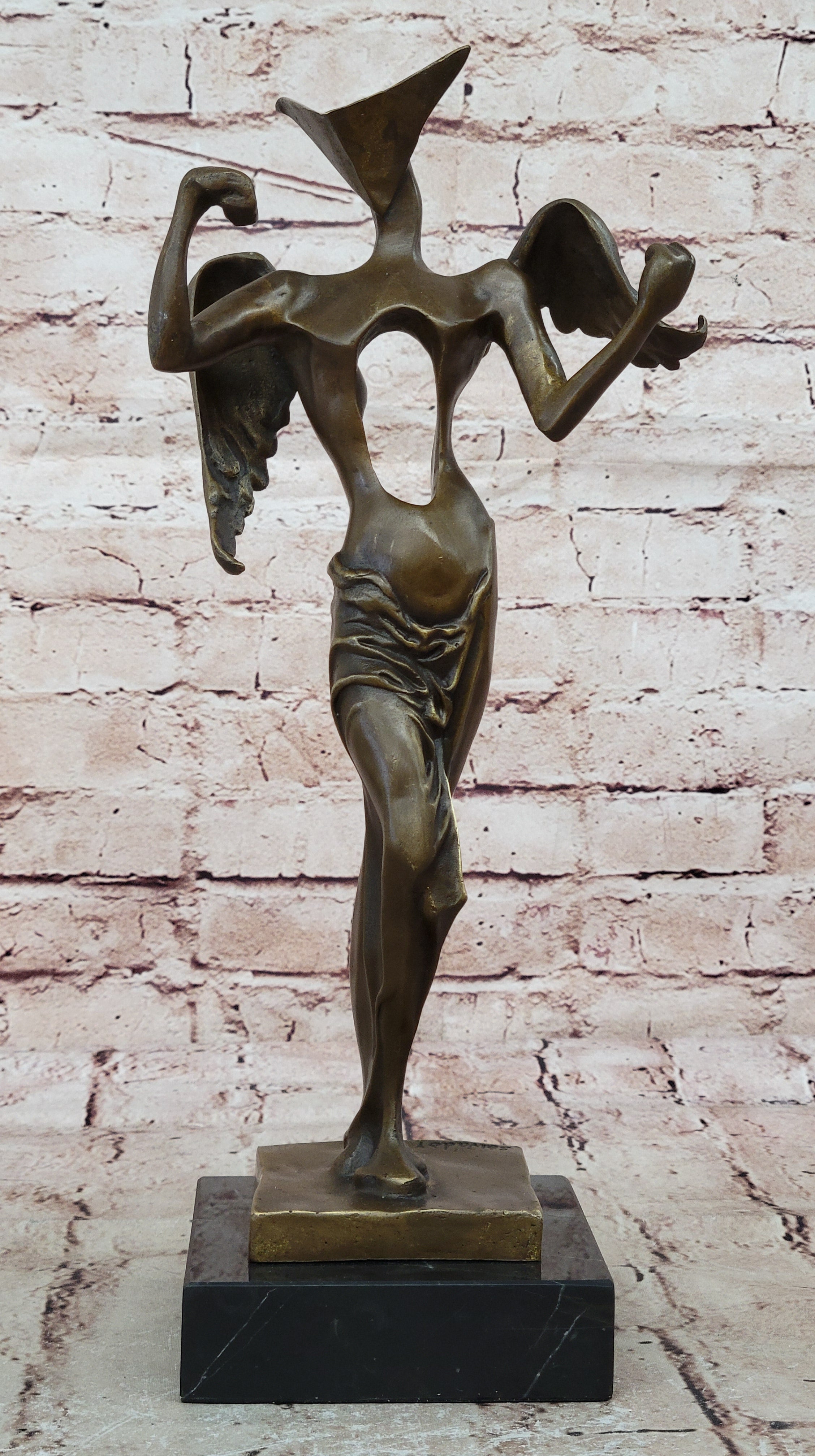 Salvador Dali | Surrealist angel, 1983 - bronze sculpture Hot Cast Figurine SALE