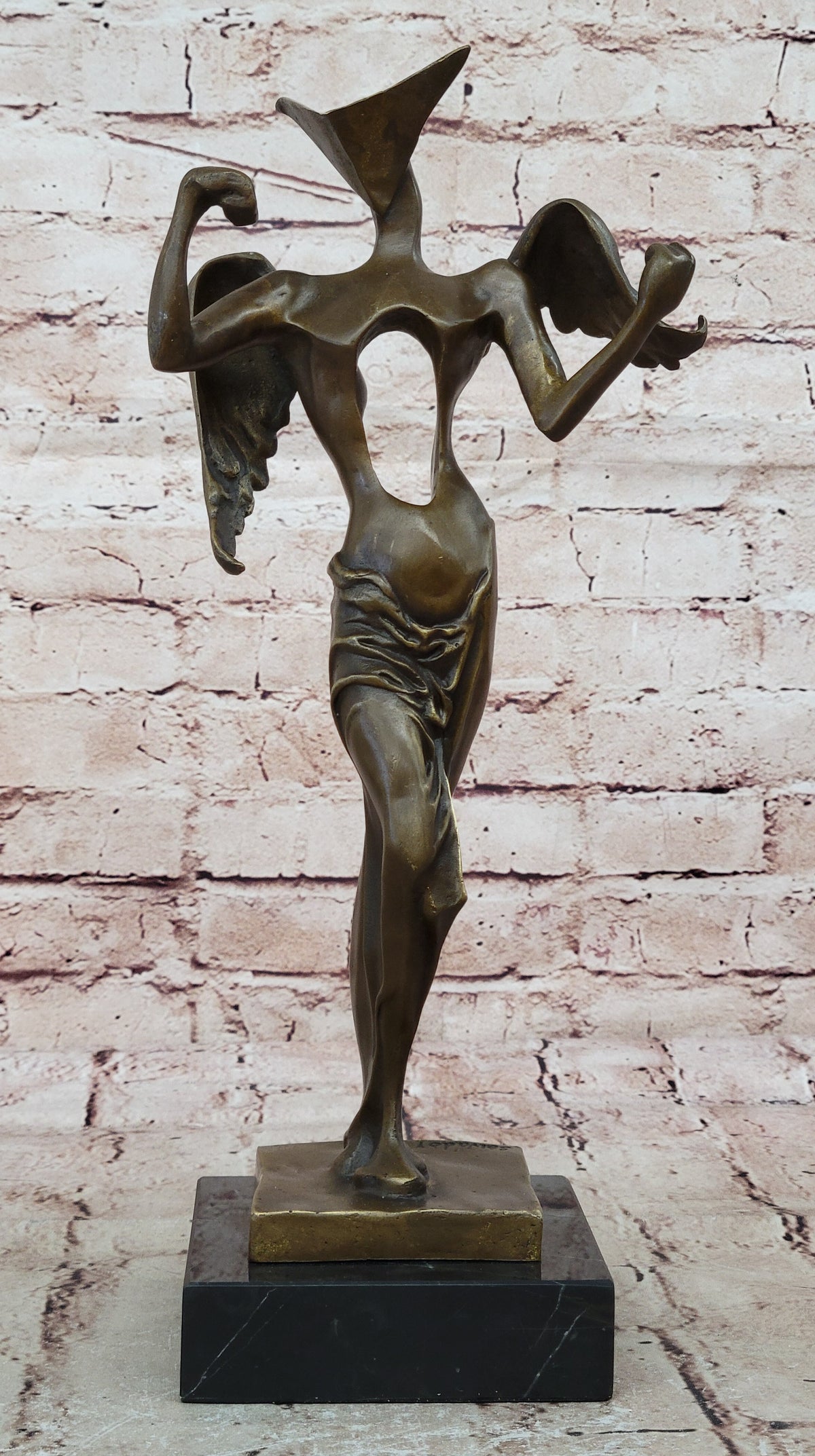 Salvador Dali | Surrealist angel, 1983 - bronze sculpture Hot Cast Figurine SALE