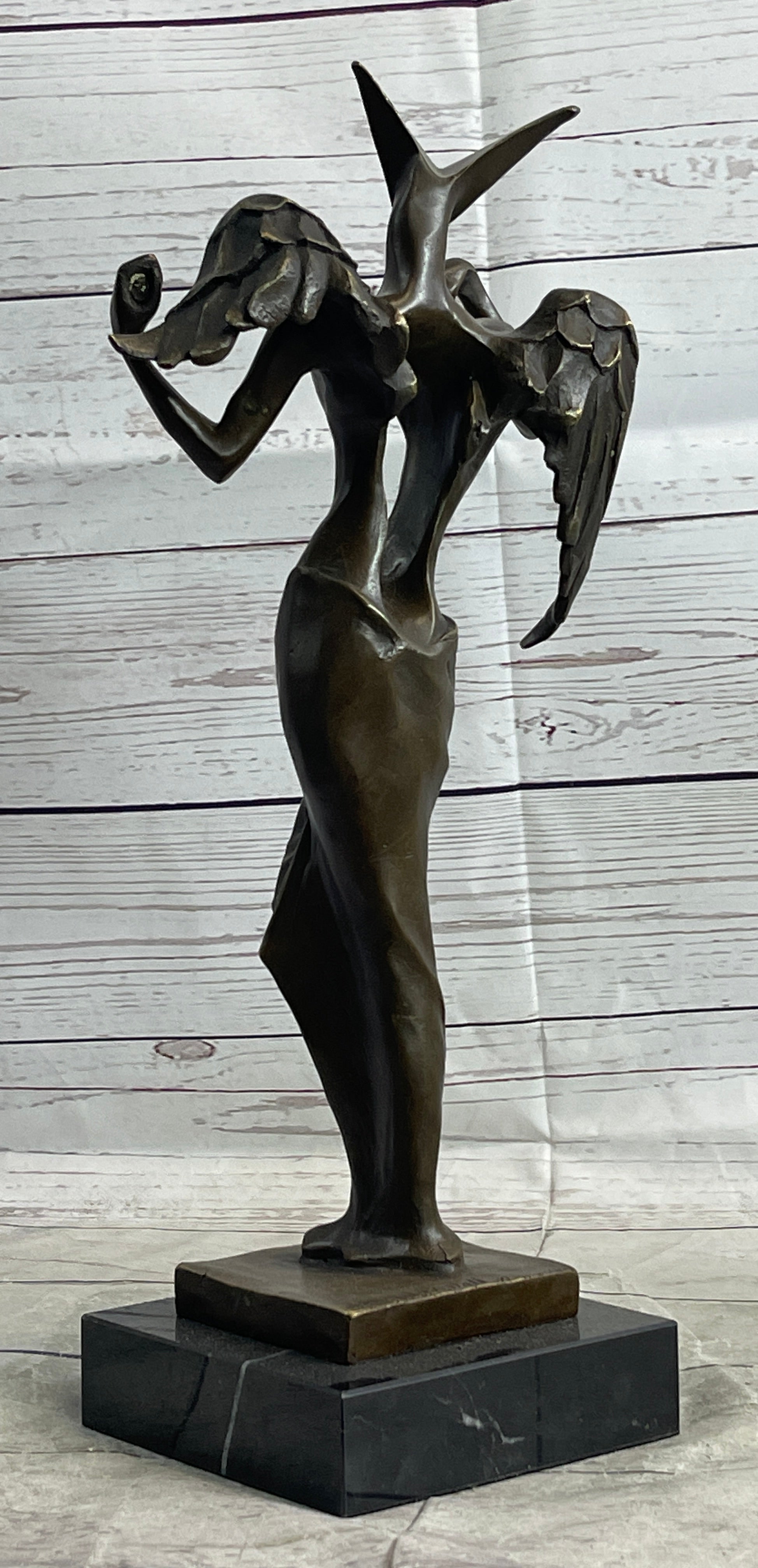 Salvador Dali | Surrealist angel, 1983 - bronze sculpture Hot Cast Figurine SALE