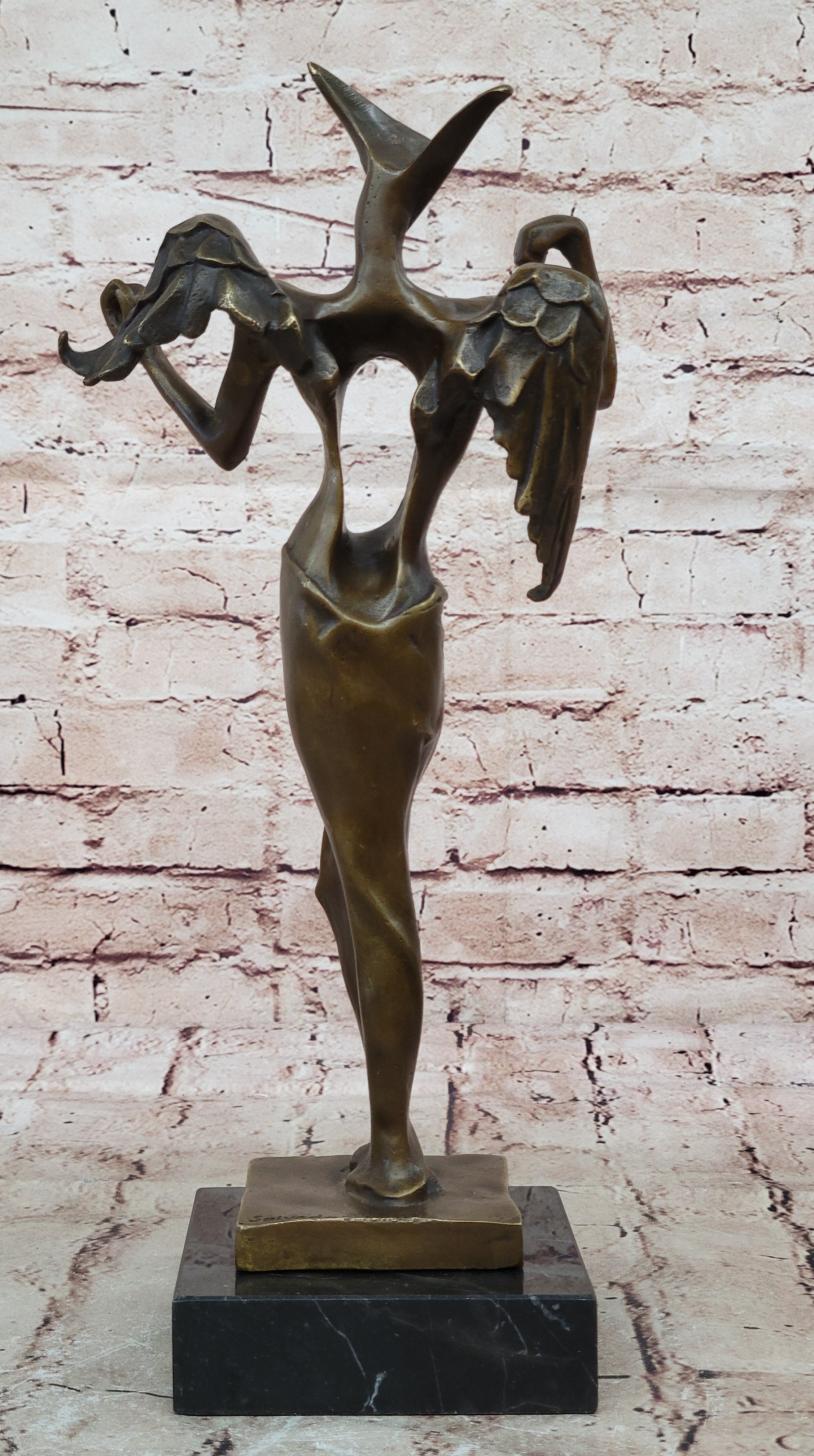 Salvador Dali | Surrealist angel, 1983 - bronze sculpture Hot Cast Figurine SALE