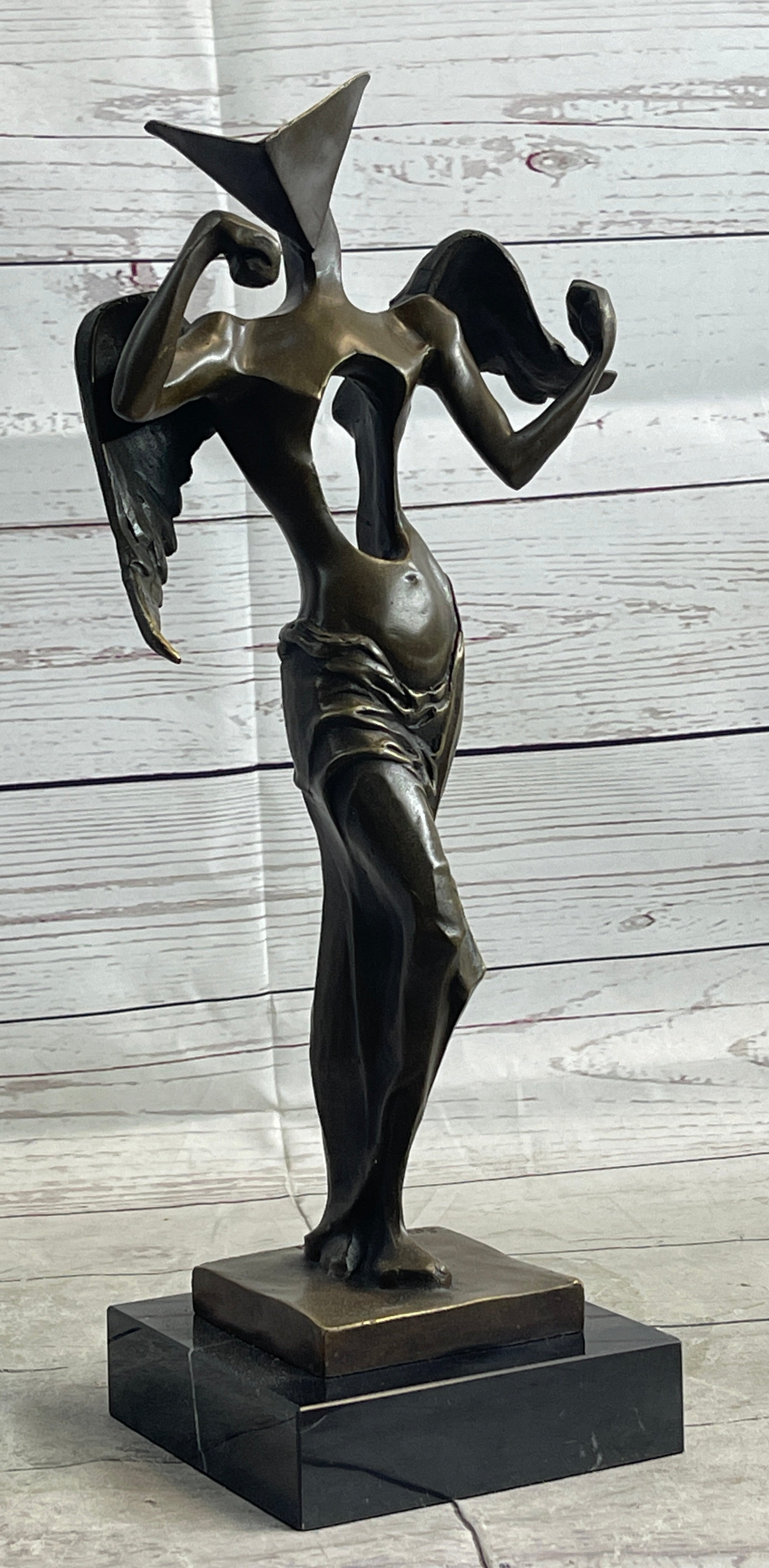 Salvador Dali | Surrealist angel, 1983 - bronze sculpture Hot Cast Figurine SALE