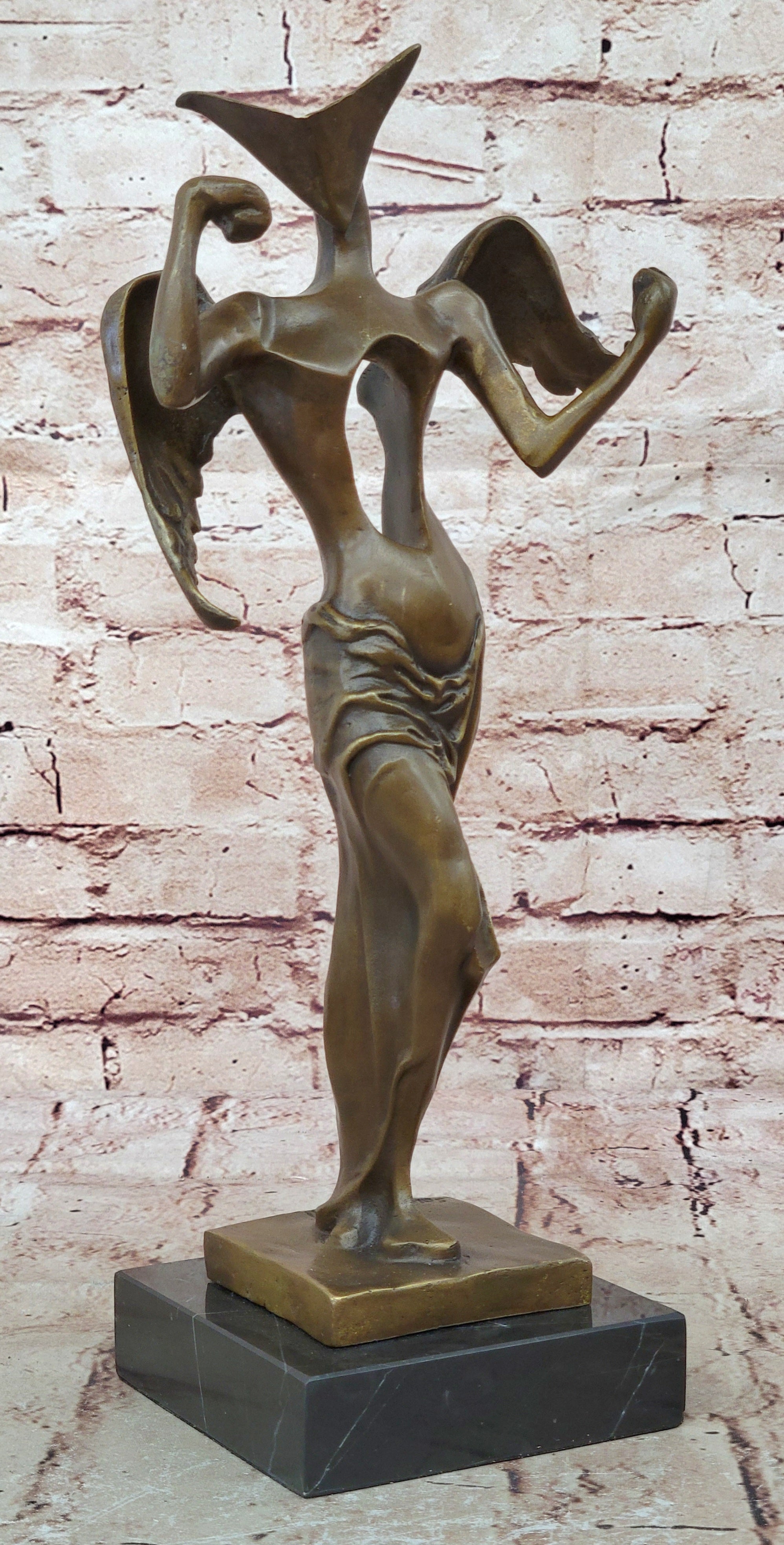 Salvador Dali | Surrealist angel, 1983 - bronze sculpture Hot Cast Figurine SALE