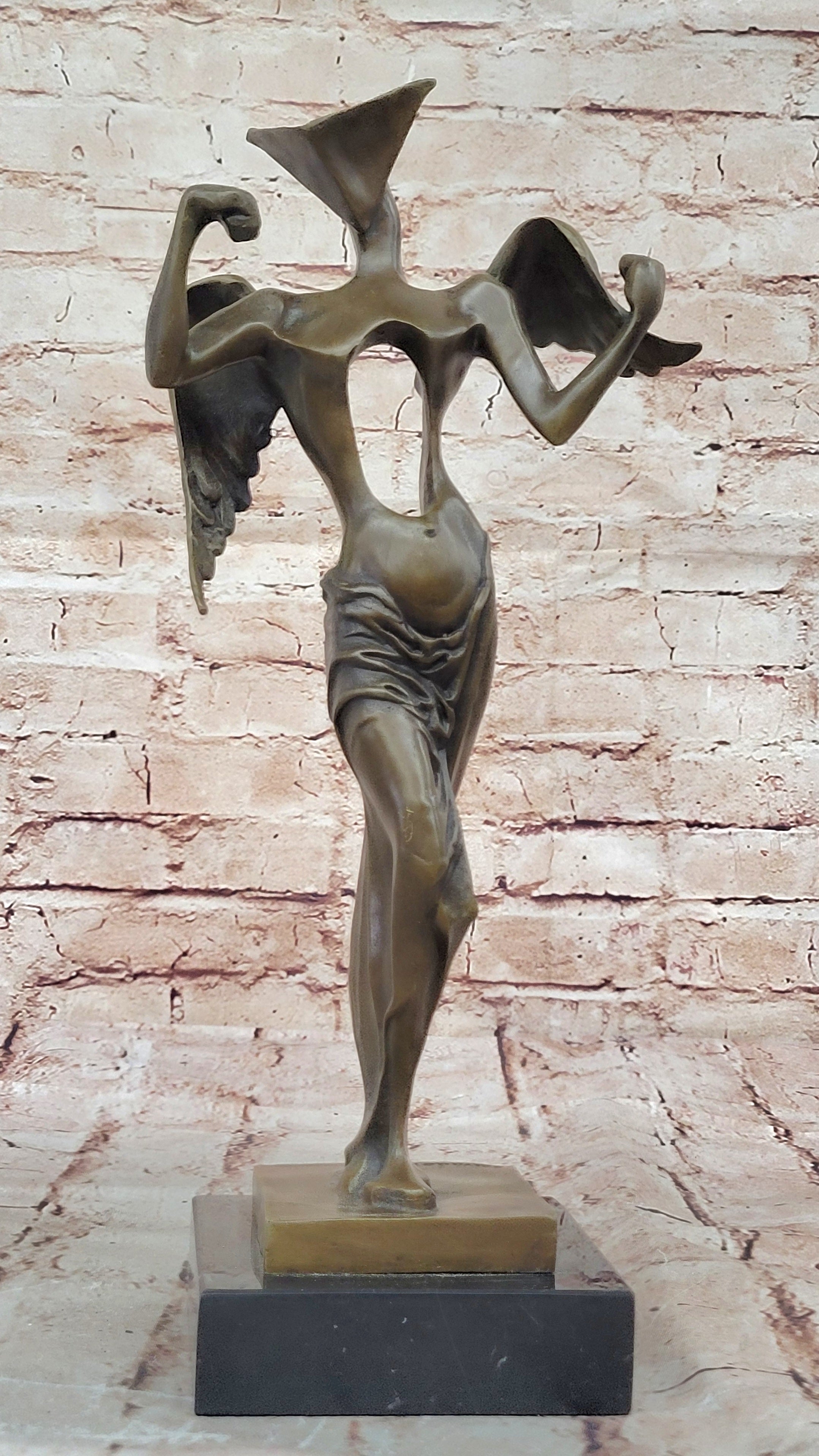 Salvador Dali | Surrealist angel, 1983 - bronze sculpture Hot Cast Figurine SALE