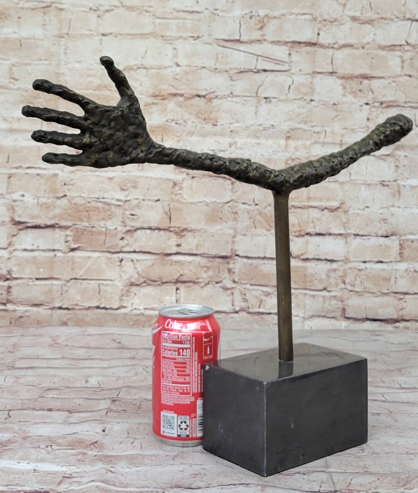 Bronze Sculpture Rare Gia Cometti Hand Classic Artwork Home/Office Decor Sale