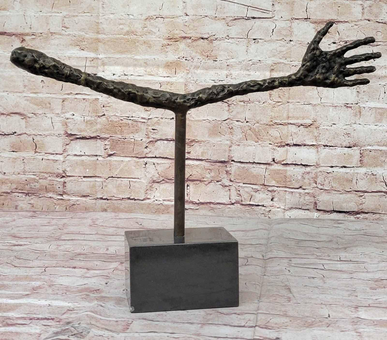 Bronze Sculpture Rare Gia Cometti Hand Classic Artwork Home/Office Decor Sale