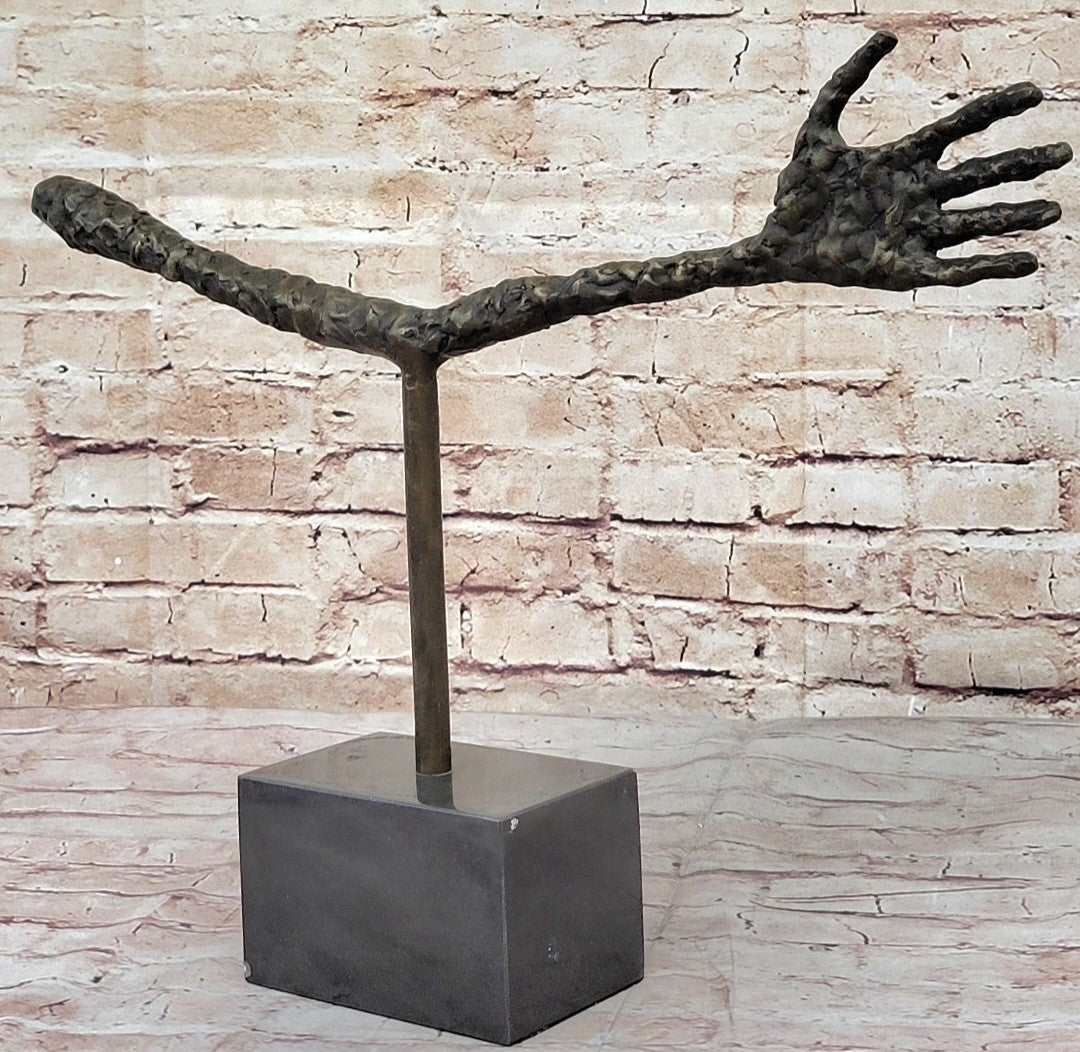 Bronze Sculpture Rare Gia Cometti Hand Classic Artwork Home/Office Decor Sale