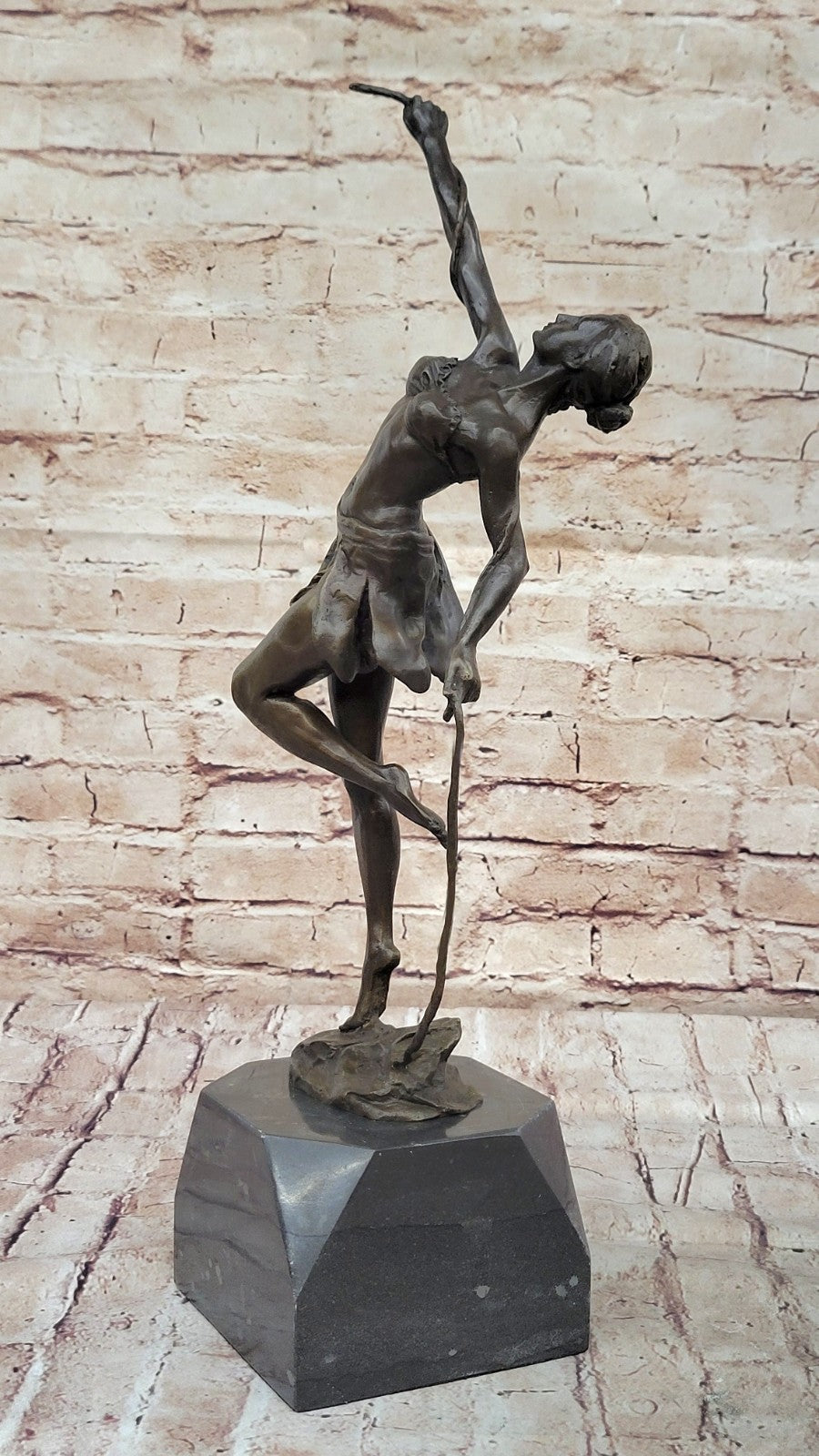 BRONZE HOT CAST ACROBAT OLYMPIC GYMNAST MODERNIST ART DECO SCULPTURE GLOBAL SHIPPING