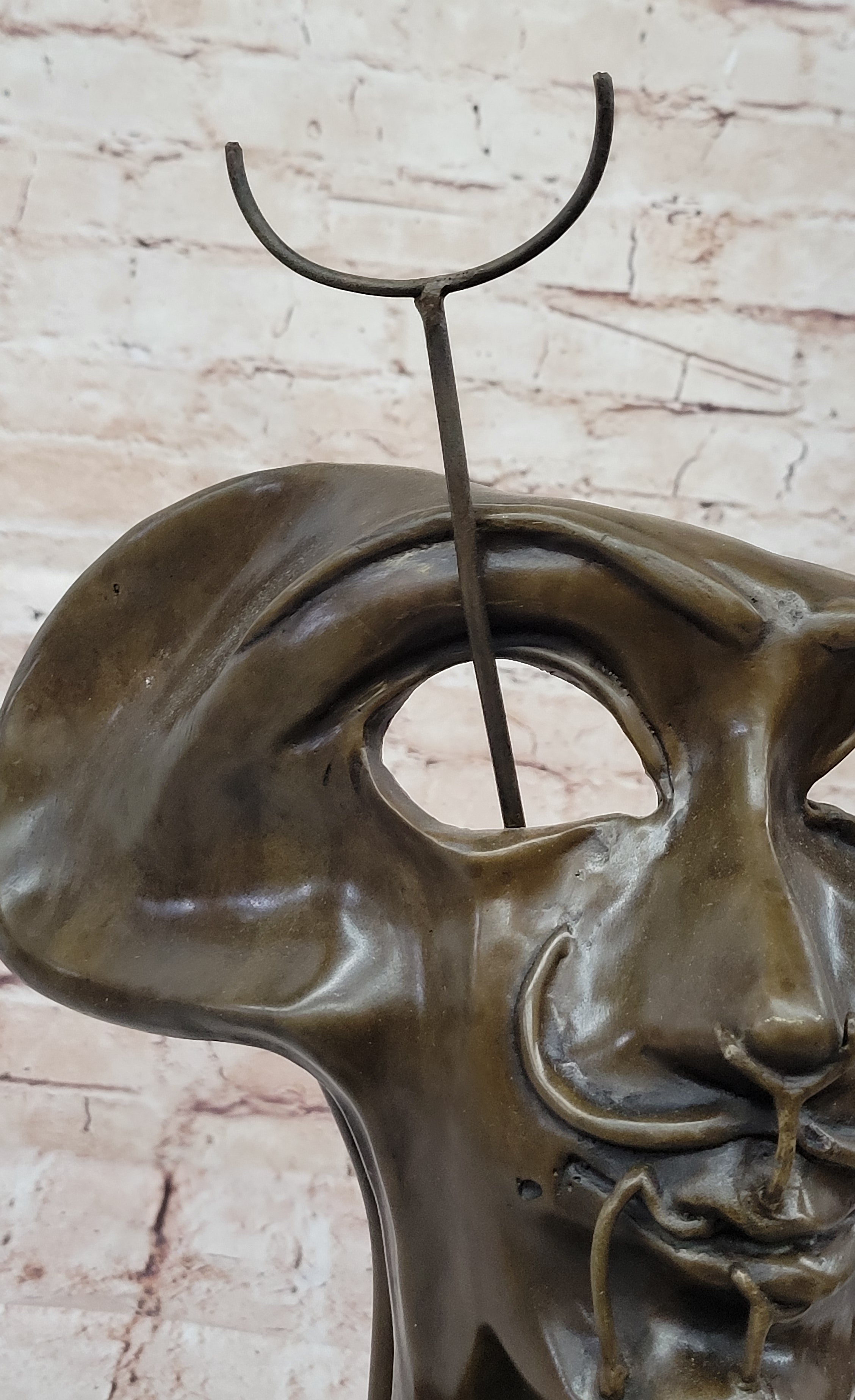 SALVADOR DALI CONTEMPORARY ART TRIBUTE BRONZE STATUE / SCULPTURE ABSTRACT MODERN