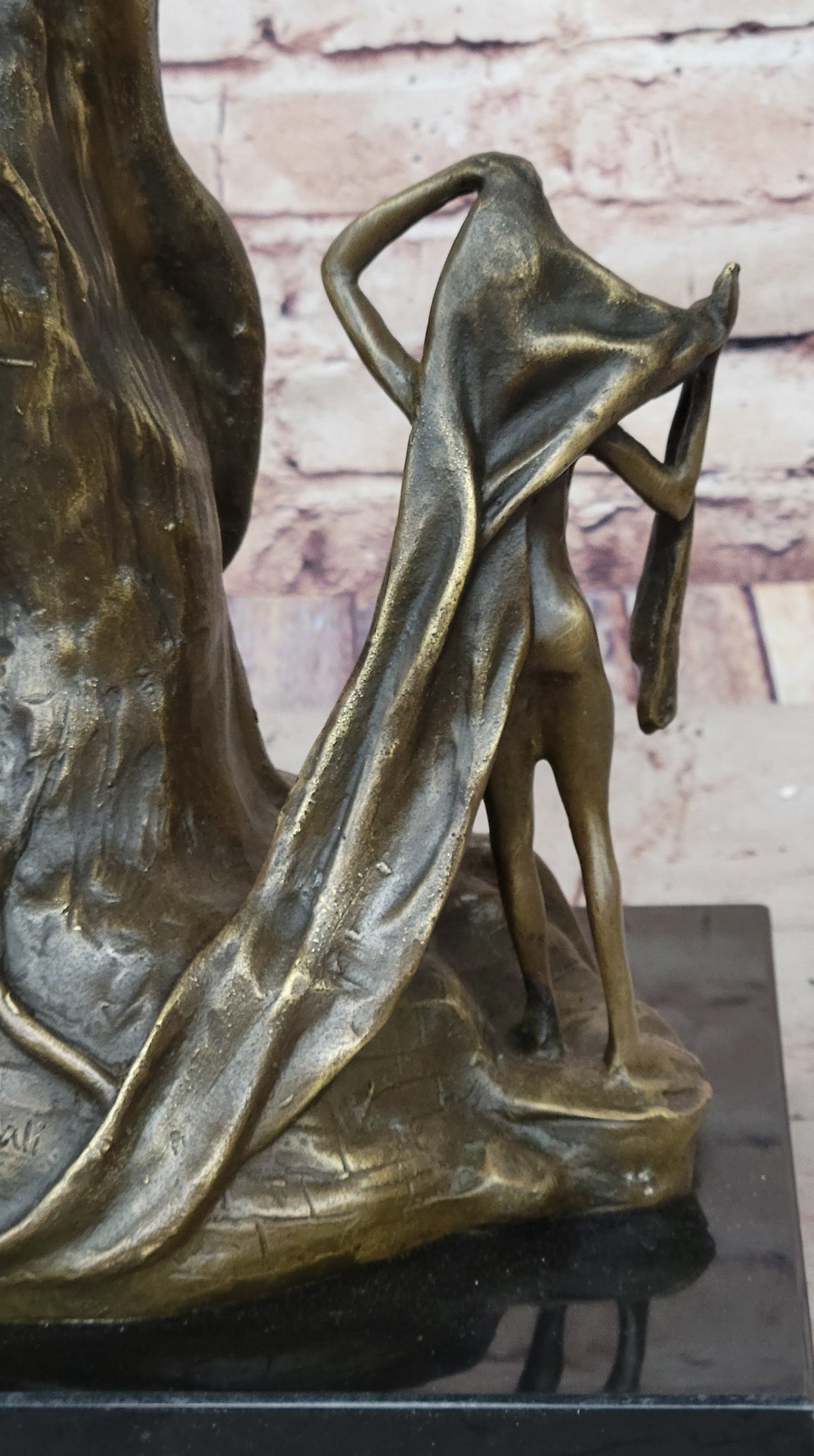 Dali Patina Special Time of Nobility Bronze Statue Fine