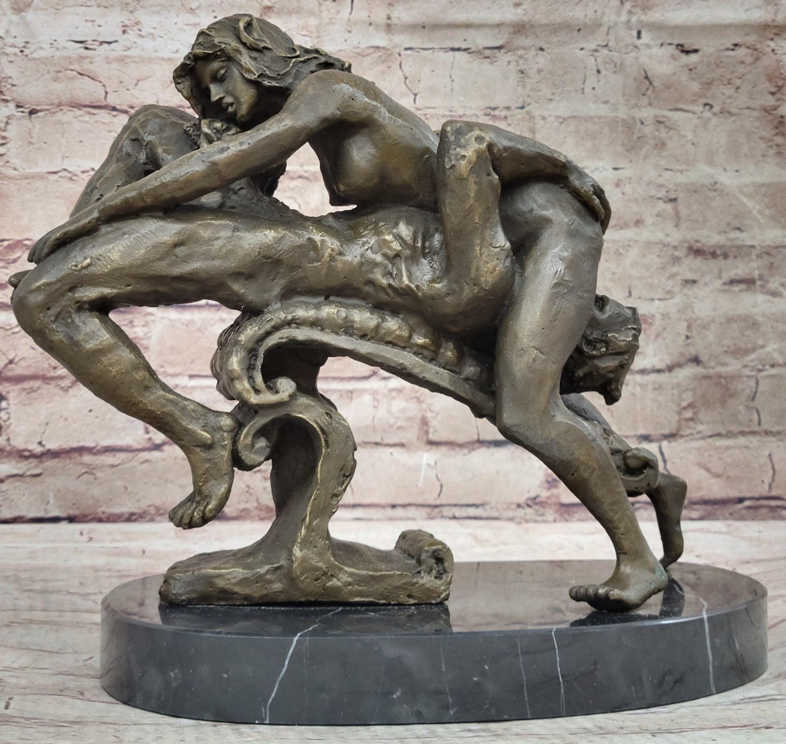 Vienna Bronze Sculpture Original Work Hot Cast Figurine Home Office Decoration