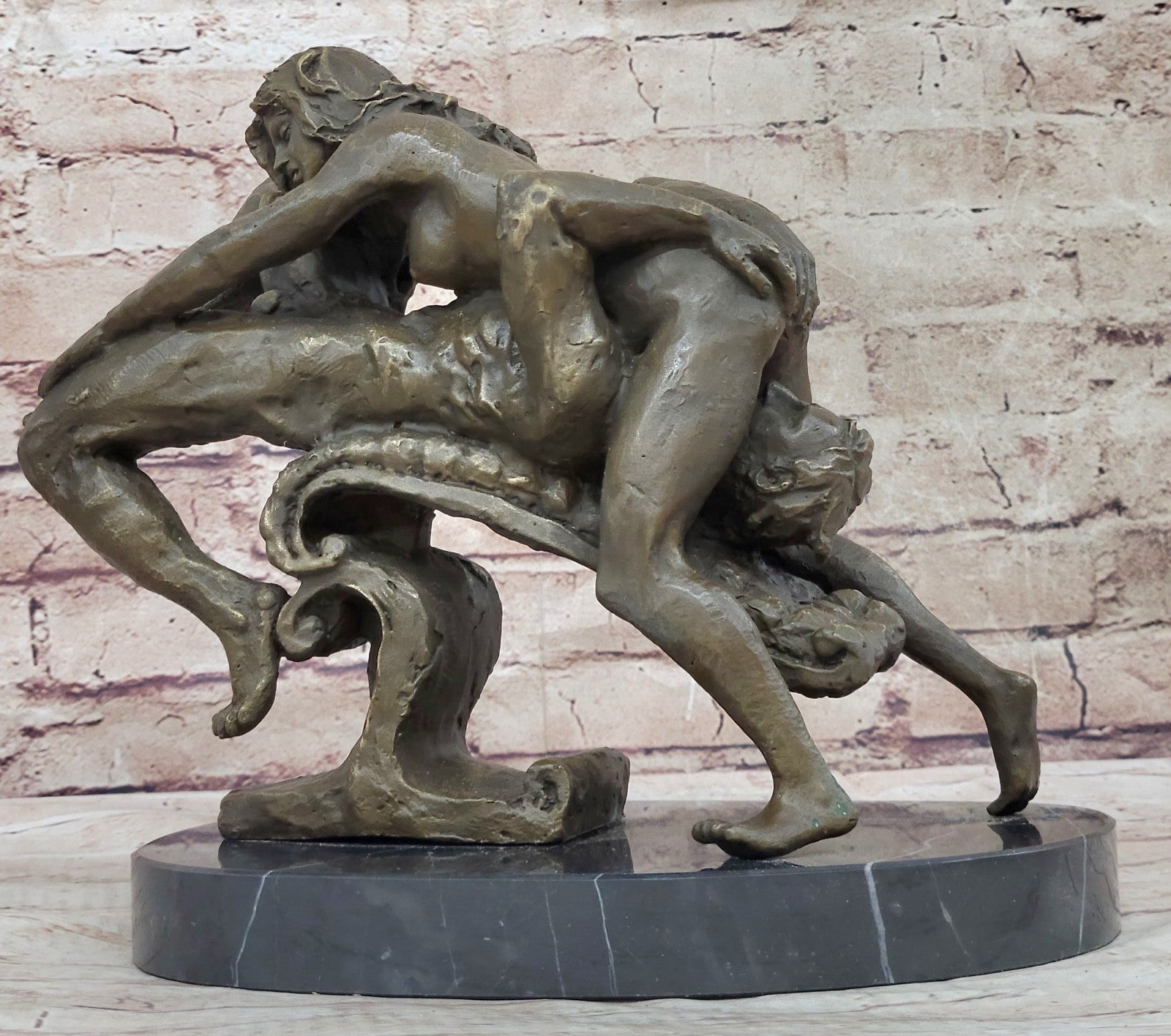 Vienna Bronze Sculpture Original Work Hot Cast Figurine Home Office Decoration