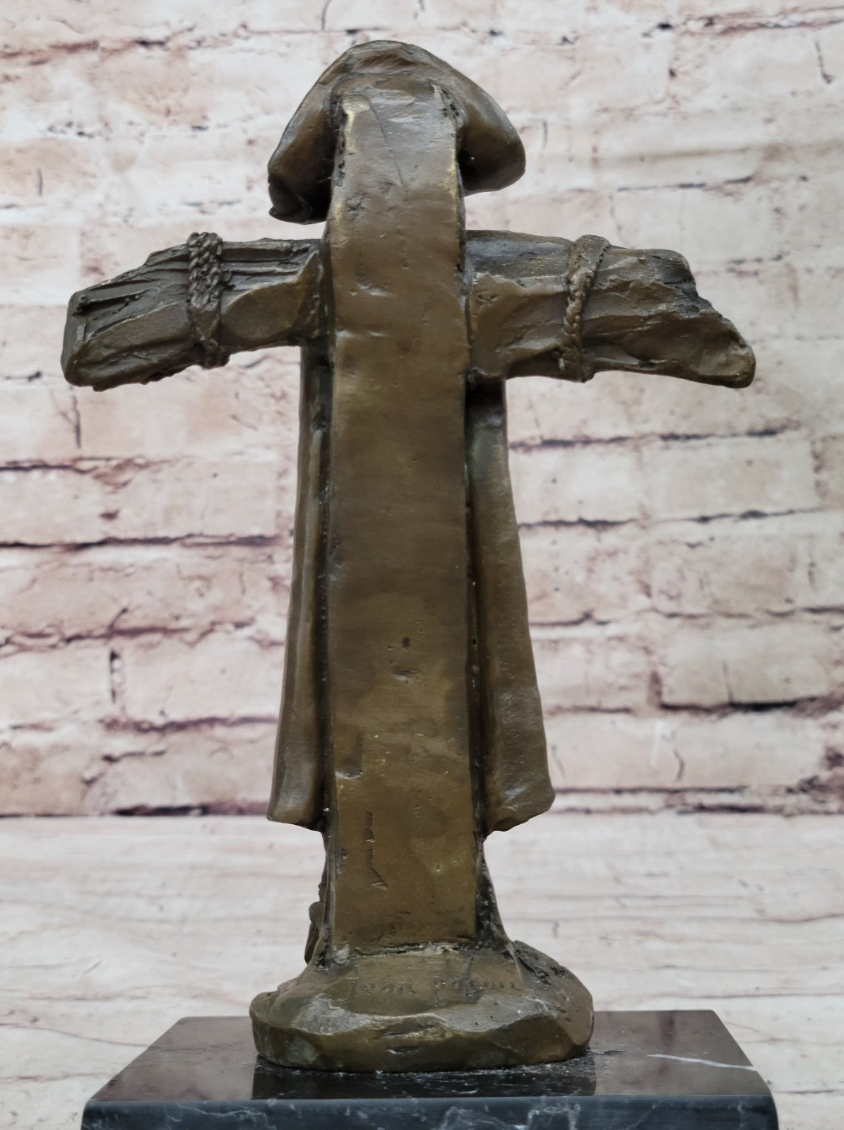 Skeleton Pirate Bronze Skulpture Head Dagger Gothic Figure Statue Art Deco SALE