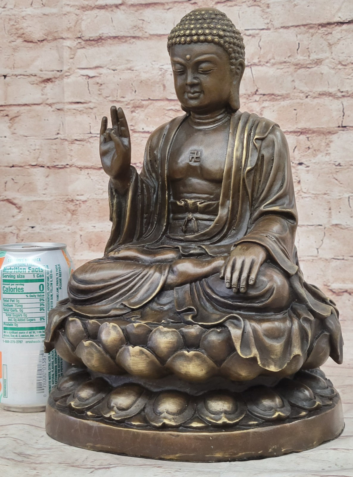 Lost Wax Method Lost Wax Method Sculpture: Earth-Touching Buddha