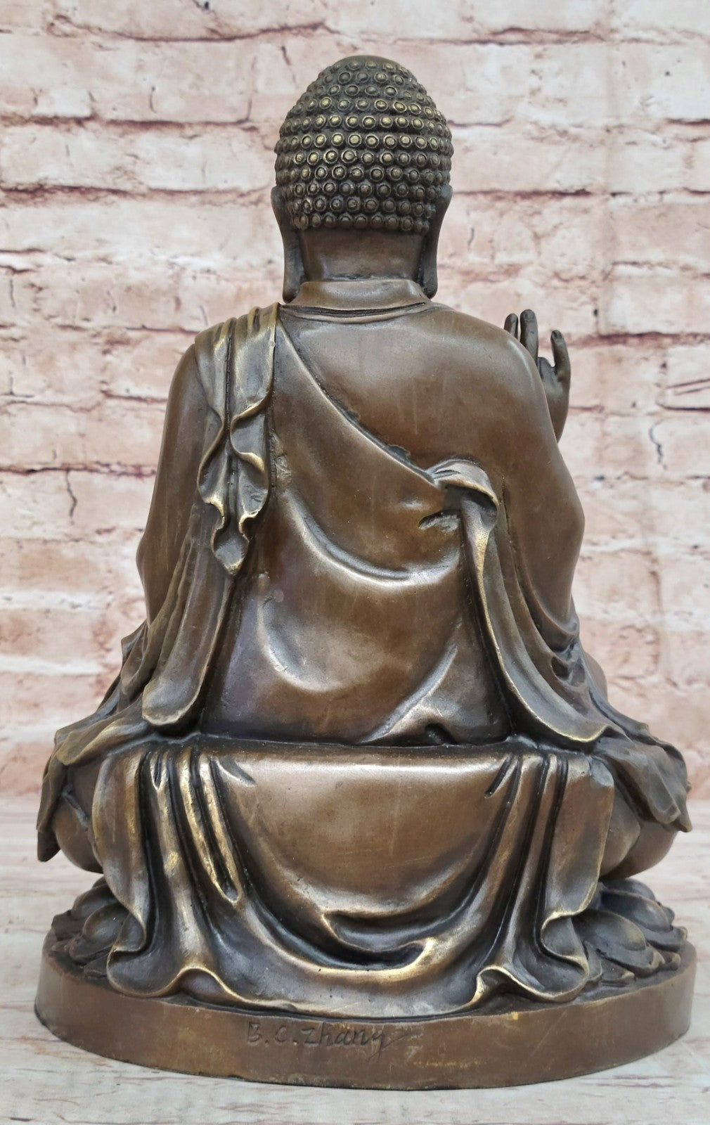 Lost Wax Method Lost Wax Method Sculpture: Earth-Touching Buddha