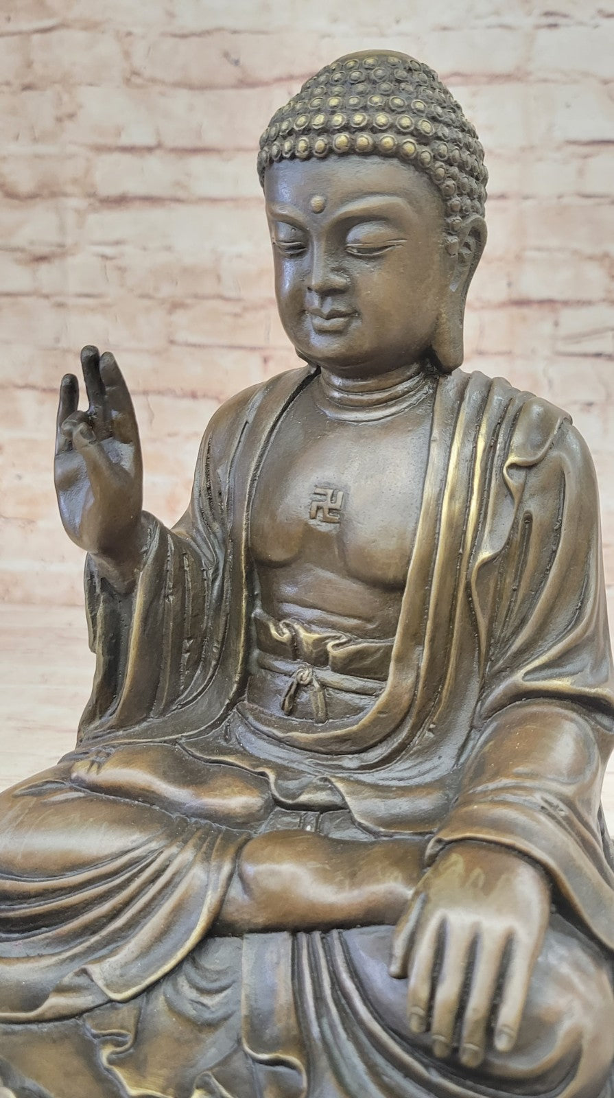 Lost Wax Method Lost Wax Method Sculpture: Earth-Touching Buddha