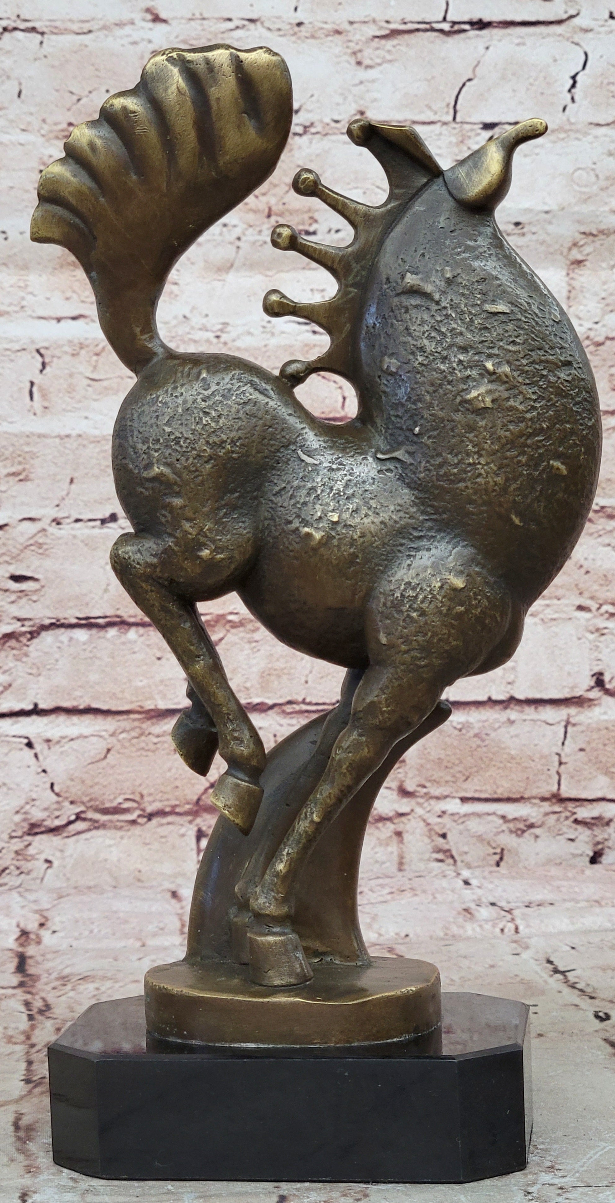 European Bronze Tang Horse Figurine Running Art by Milo Modern Sculpture Decor