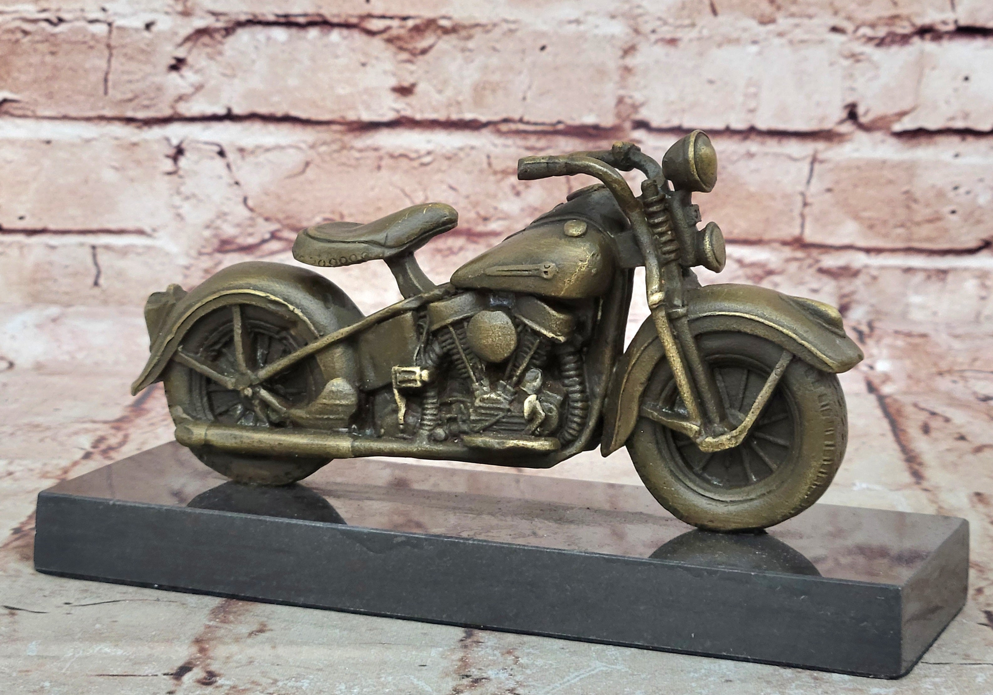 Milo `The Flying Mile` Celebrates the Bronze Age of Speed Motorcycle Bronze Sale