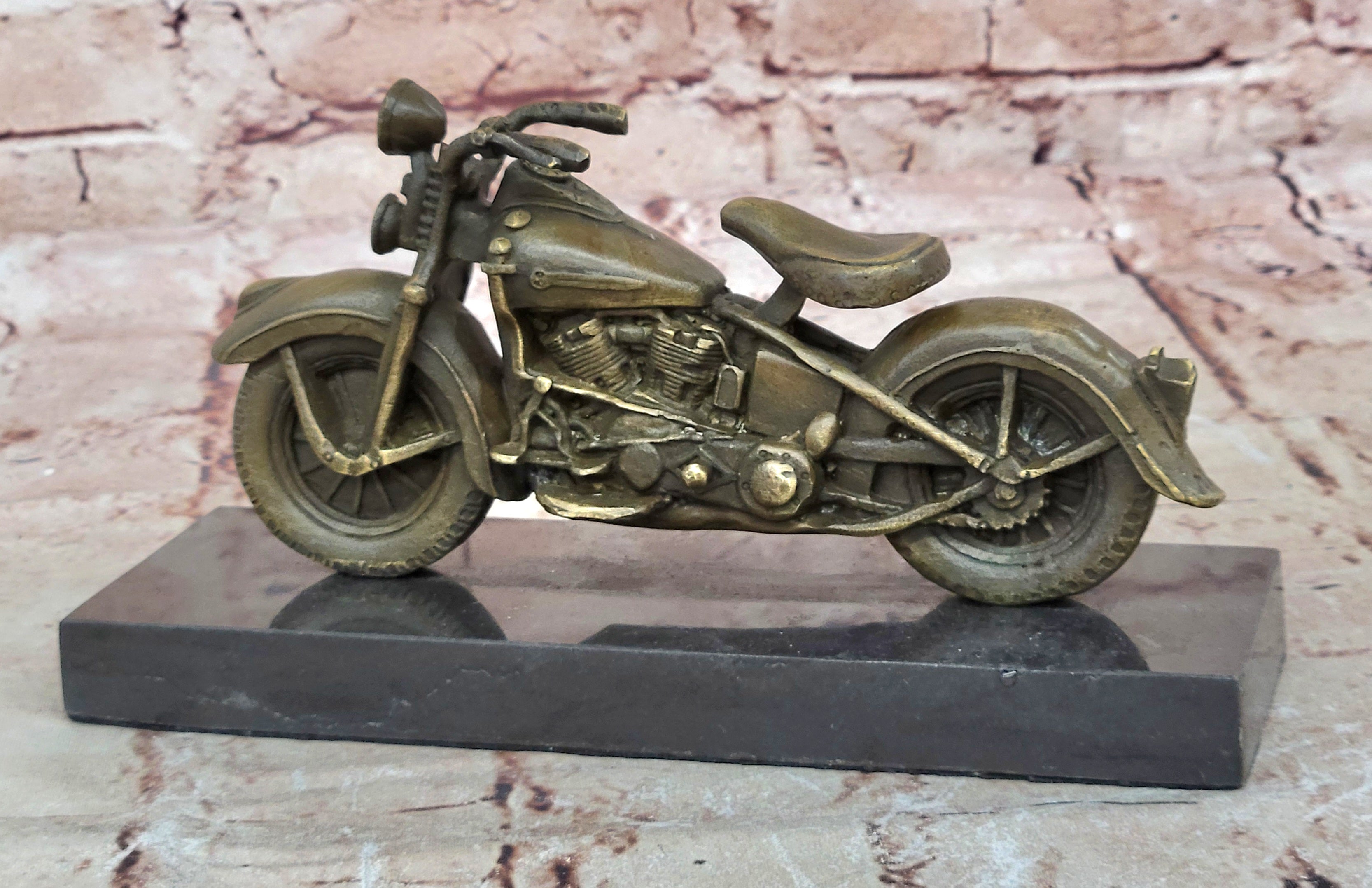 Milo `The Flying Mile` Celebrates the Bronze Age of Speed Motorcycle Bronze Sale