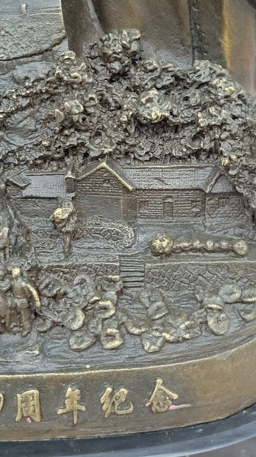 President Mao Bronze Figurine Leader Tribute Sculpture Hot Cast Home Office Decoration