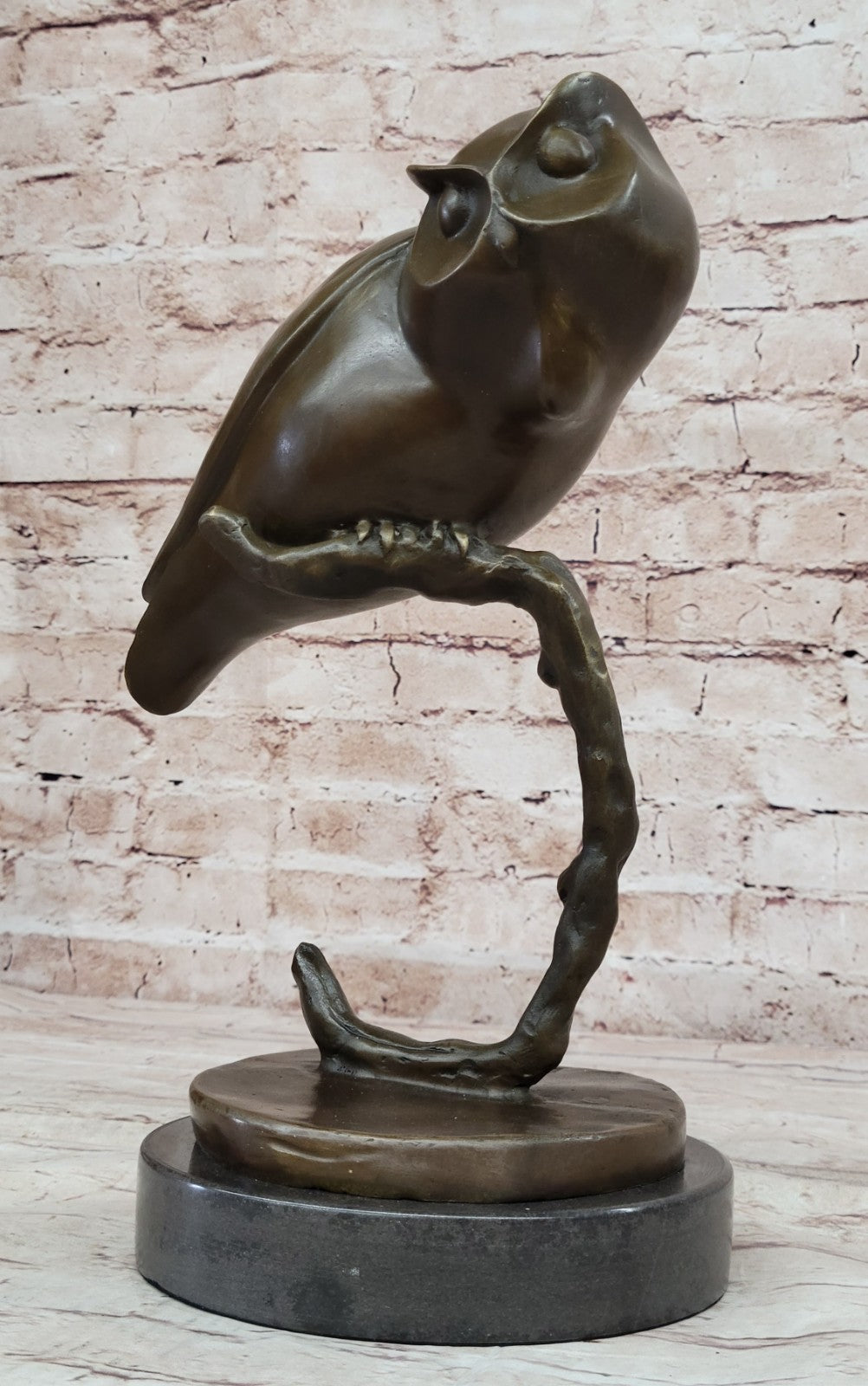 Evan Stone Original Owl Artwork Bronze Statue Decor Modern Artwork