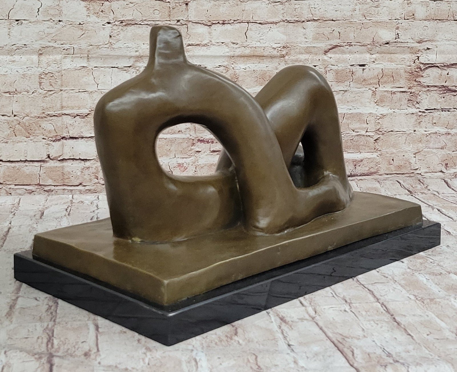 Rare Henry Moore sculpture Home Office Decoration Bronze Sculpture Statue Large