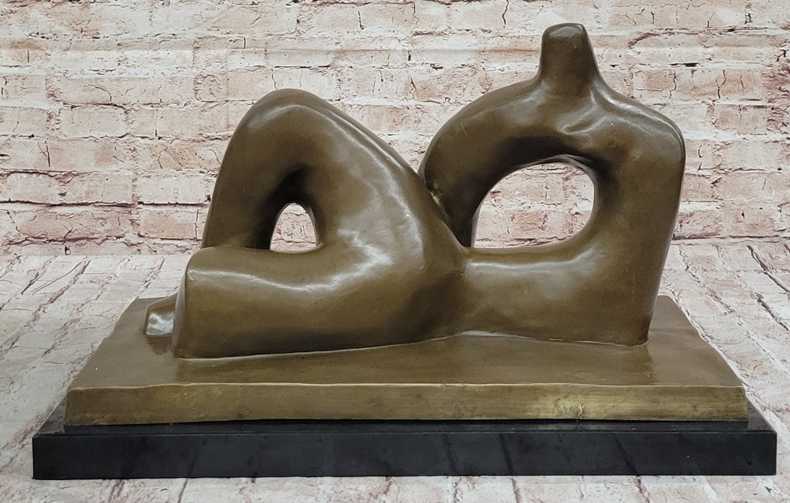 Rare Henry Moore sculpture Home Office Decoration Bronze Sculpture Statue Large