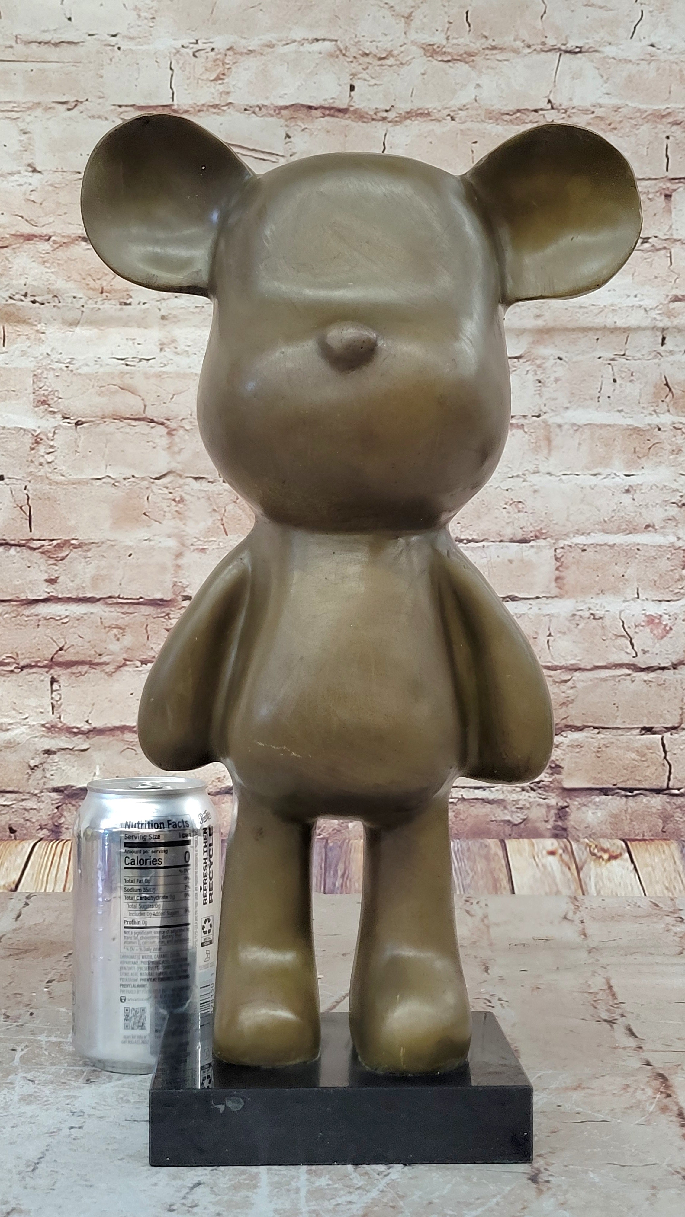 16" Tall Collector Edition Collectible Mickey Mouse Bronze Sculpture Figurine