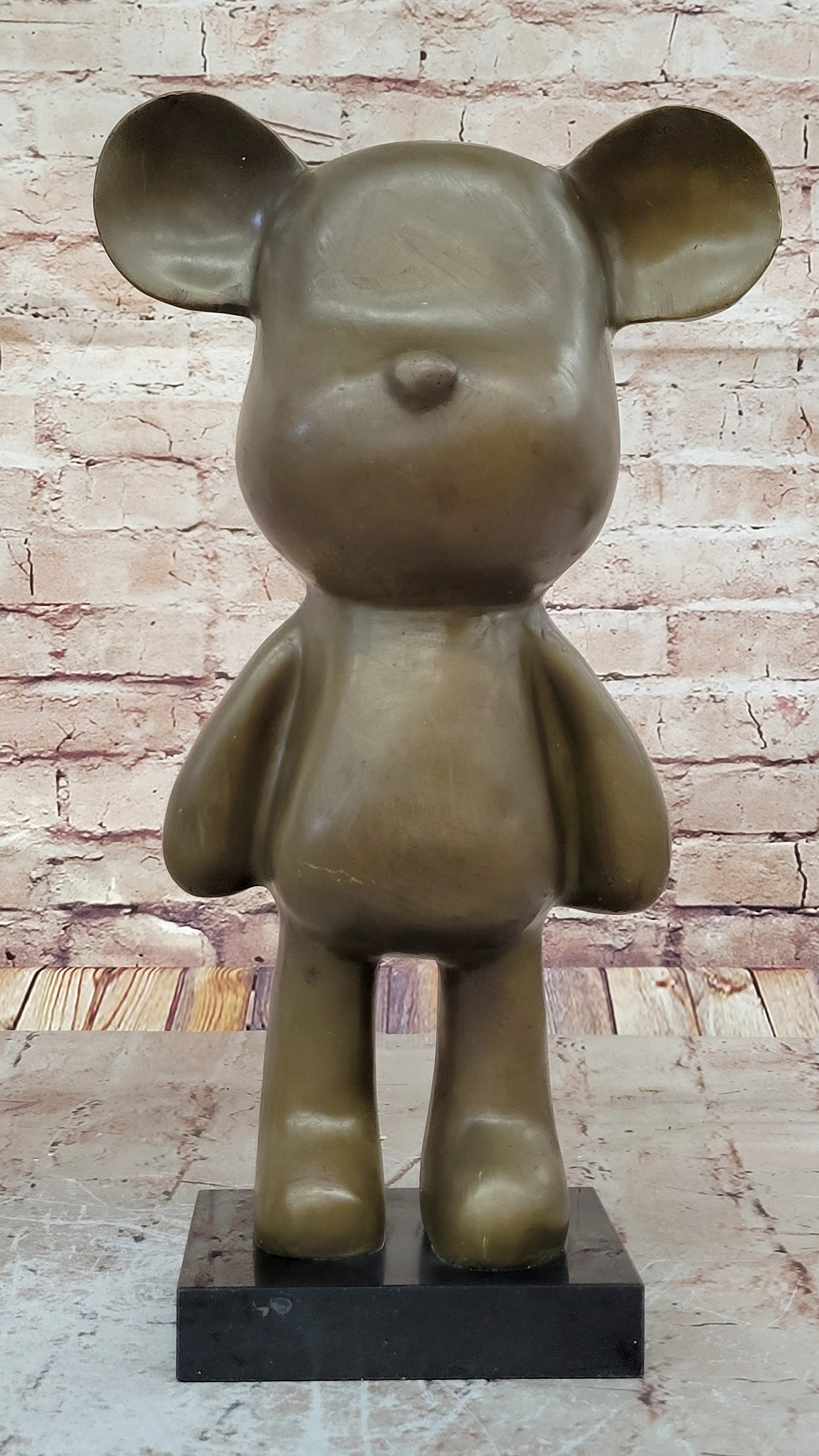 16" Tall Collector Edition Collectible Mickey Mouse Bronze Sculpture Figurine