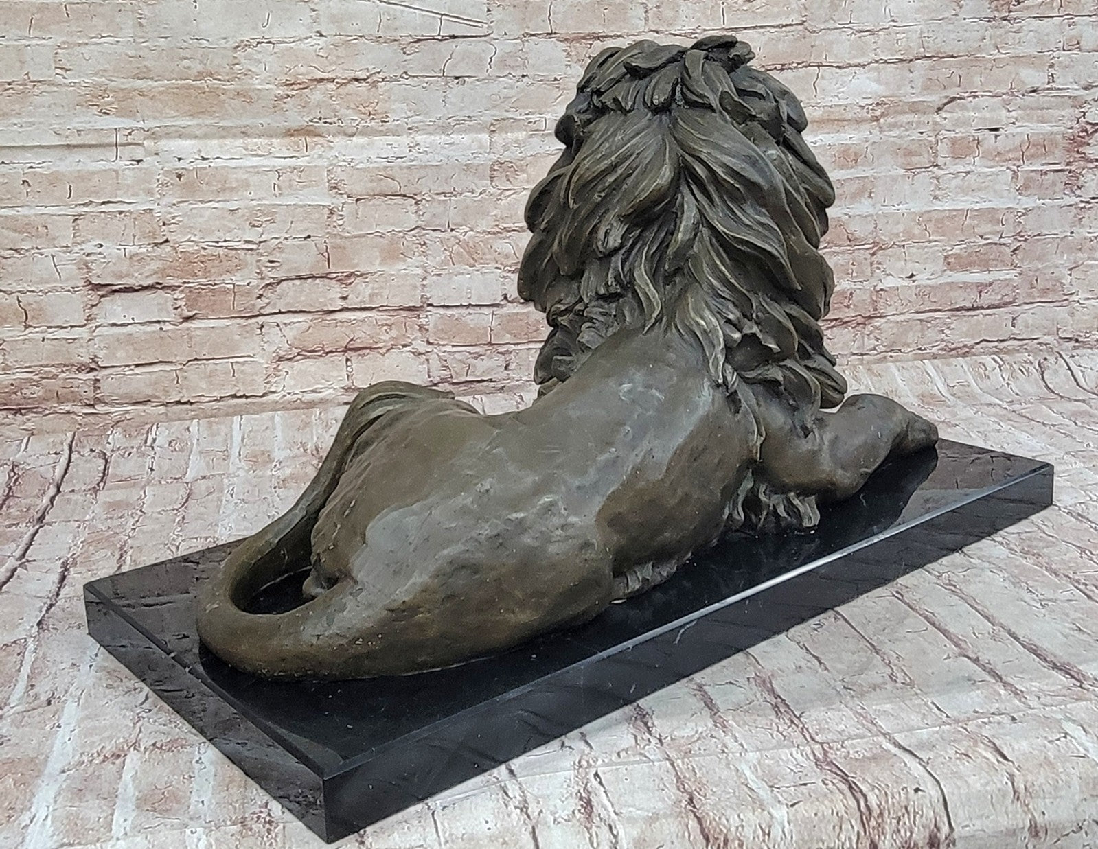 Hand Made Bronze Lion King Sculpture by Barye: Museum Quality Artwork