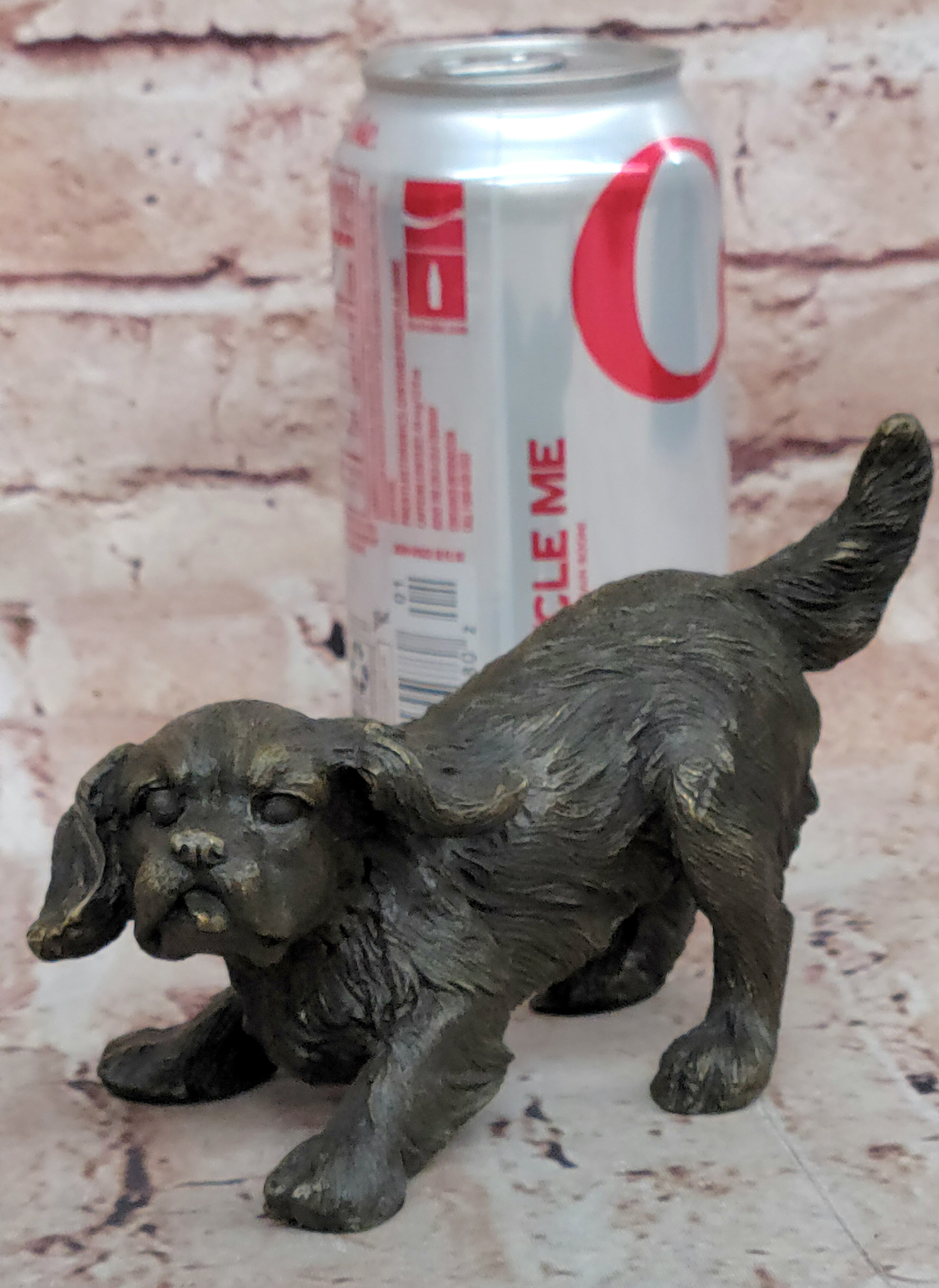 Authentic Williams Artwork: Bronze Cavalier King Charles Spaniel Dog Figurine