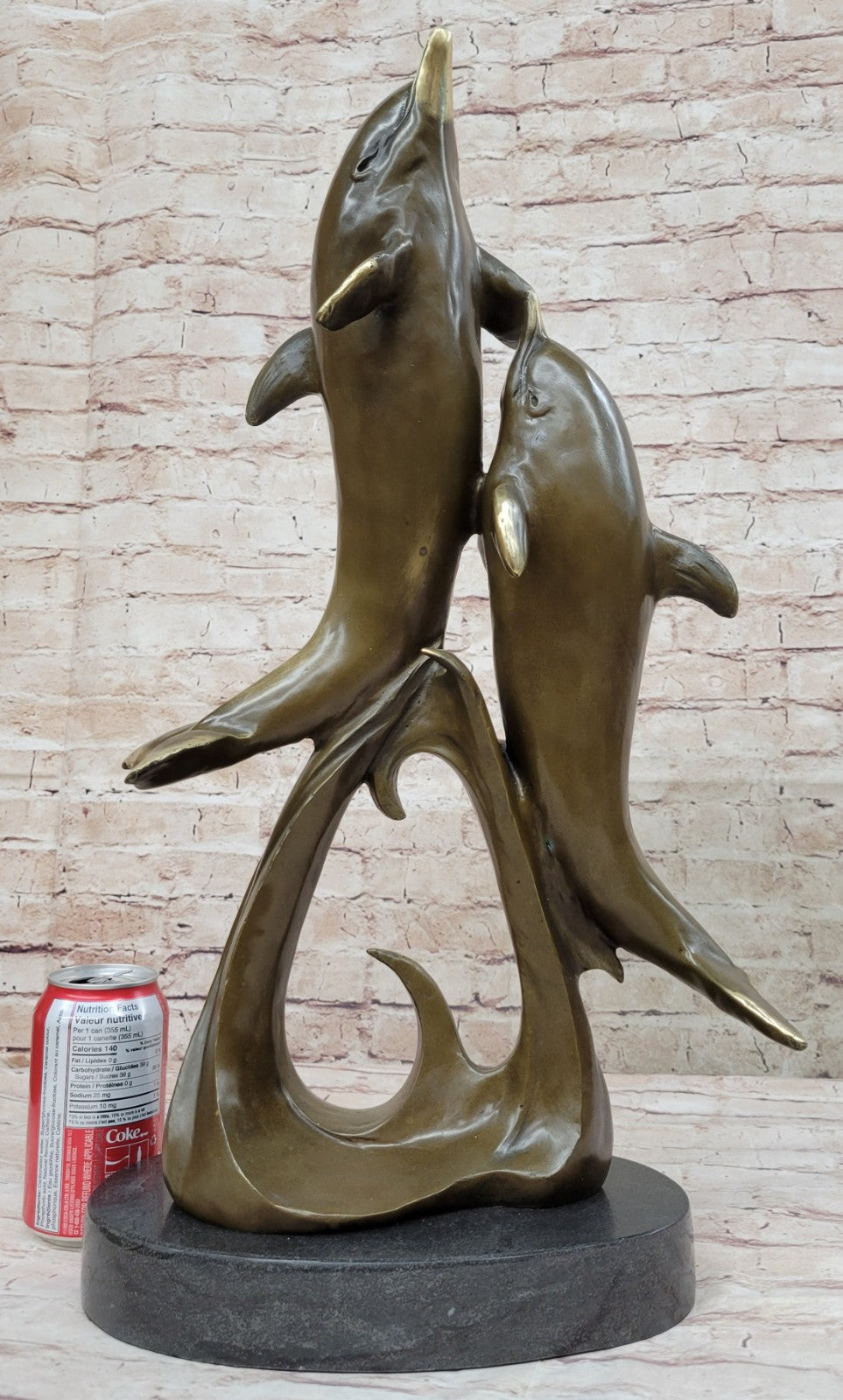 Exquisite Bronze Marine Sculpture `Under the Sea` - Signed by Artist Milo Figure