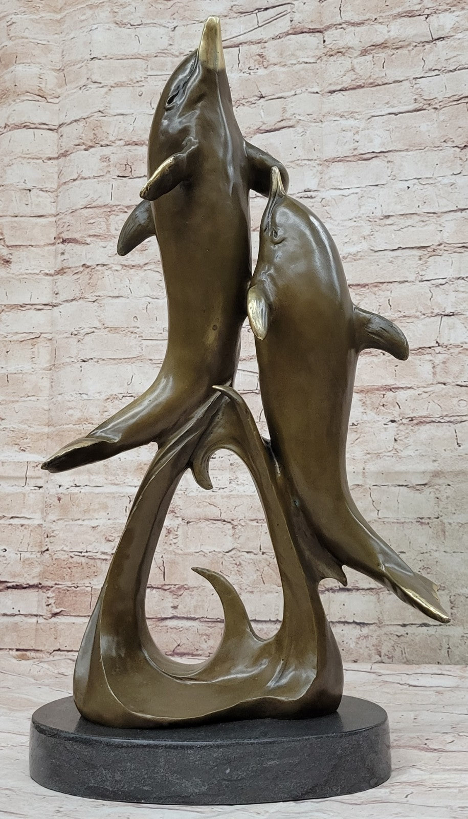 Exquisite Bronze Marine Sculpture `Under the Sea` - Signed by Artist Milo Figure