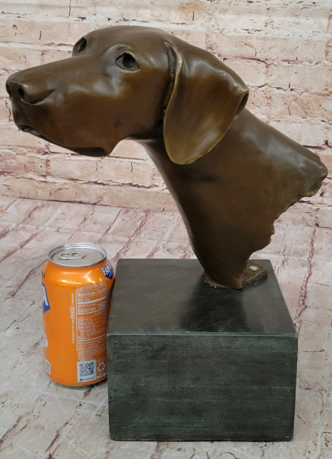 Art Deco Basset Hound Dog Pet Animal Handcrafted Bronze Sculpture Figurine Figure