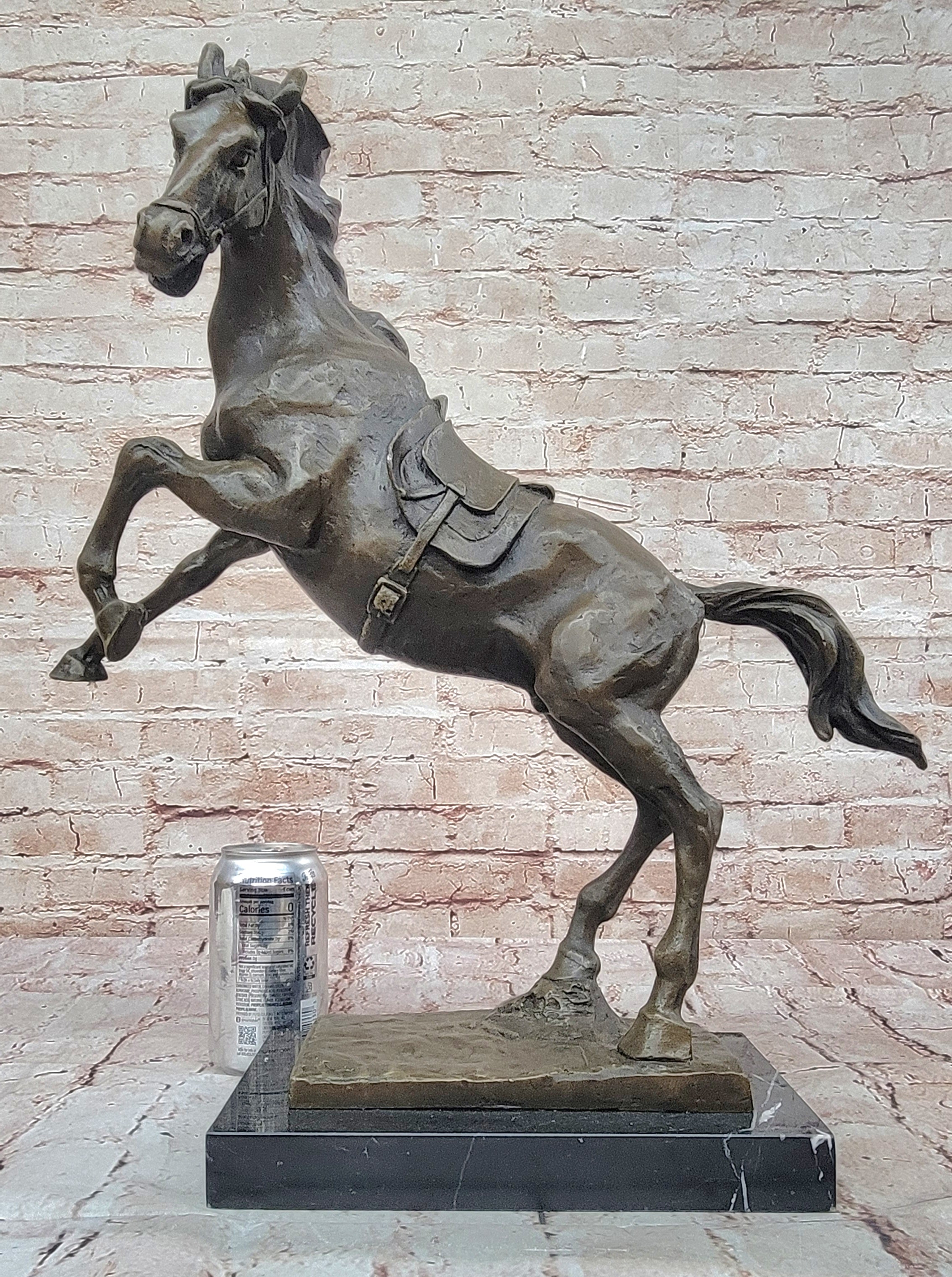 Memorable Korean War Horse: Staff Sgt Reckless in Pure Bronze Hand Made