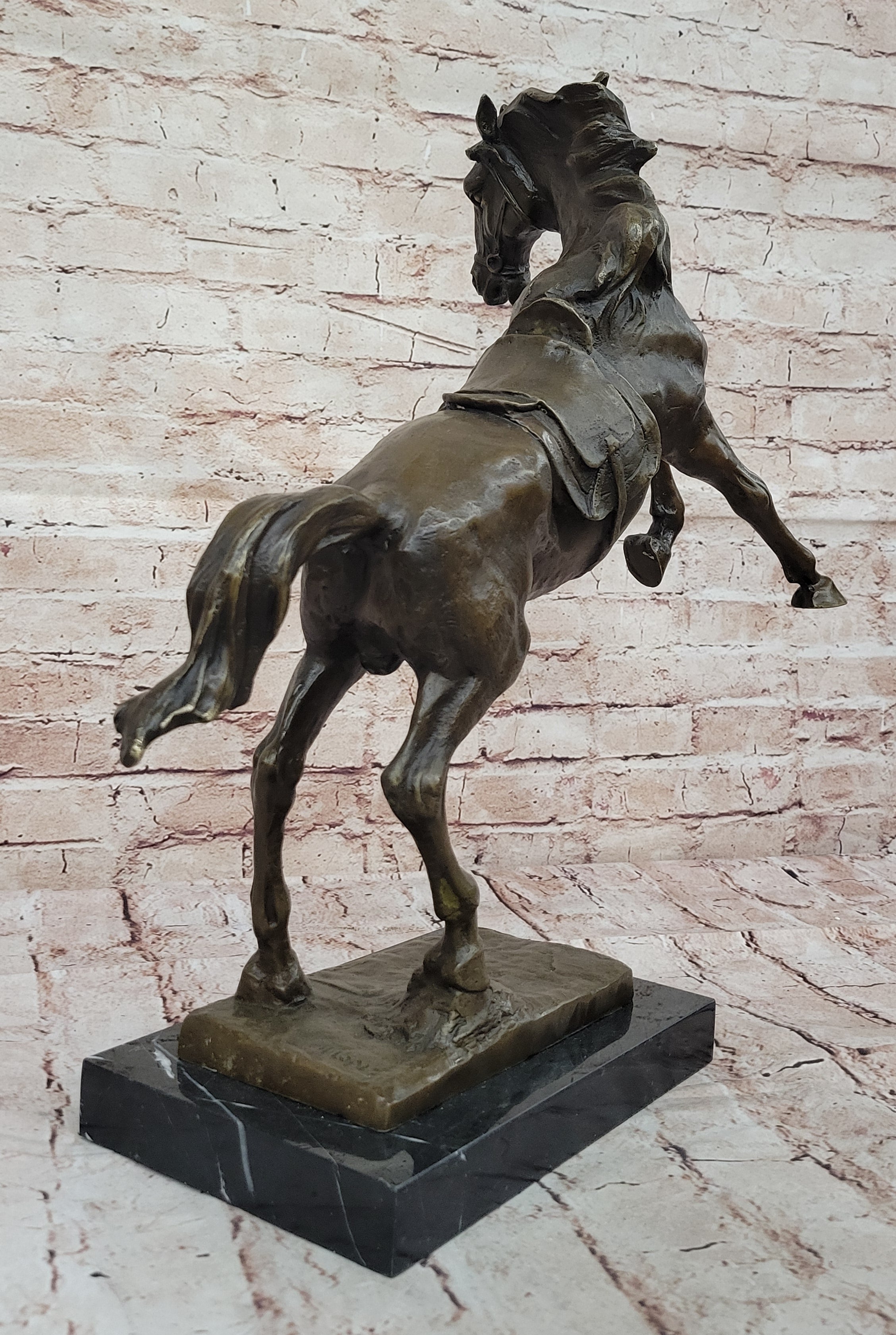 Memorable Korean War Horse: Staff Sgt Reckless in Pure Bronze Hand Made