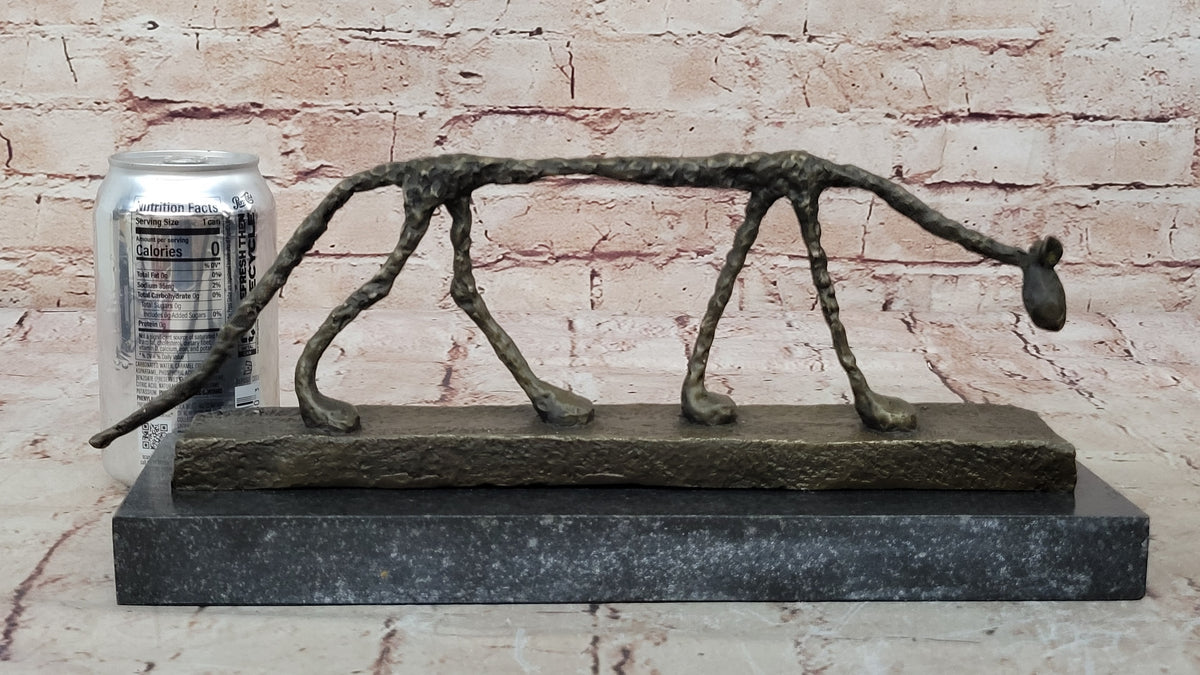 Bronze Sculpture Surrealism Gia Rodin Dali Abstract Cat Figurine Figure Sale